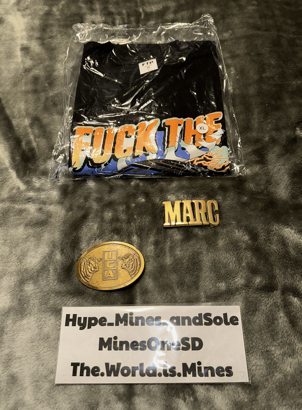 NEW FTP Nascar Tee - Black - XL
