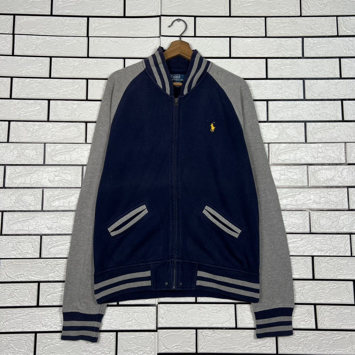 Polo Ralph Lauren Vintage POLO RALPH LAUREN Bomber Sweater Jacket #3985-C181 Size US M / EU 48-50 / 2 - 1 Thumbnail