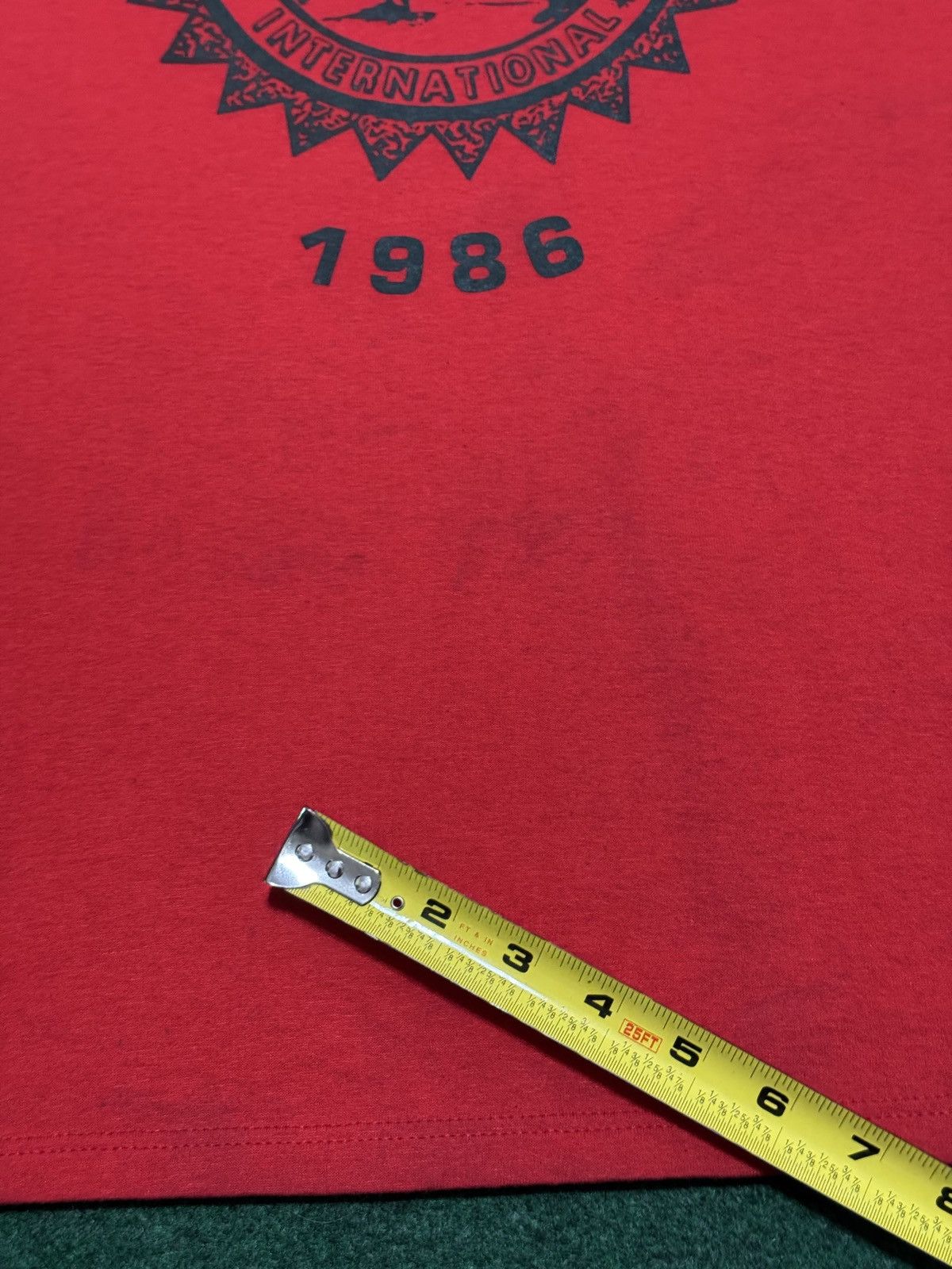 Vintage Vintage Pyrotechnics Guild 80s Franklin Pa Firework T Shirt Size US XL / EU 56 / 4 - 7 Thumbnail