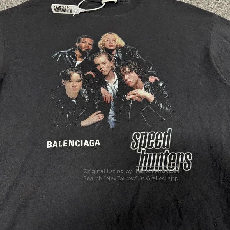 Balenciaga Balenciaga Band Printed Short Sleeve T-Shirt Size US S / EU 44-46 / 1 - 4 Thumbnail