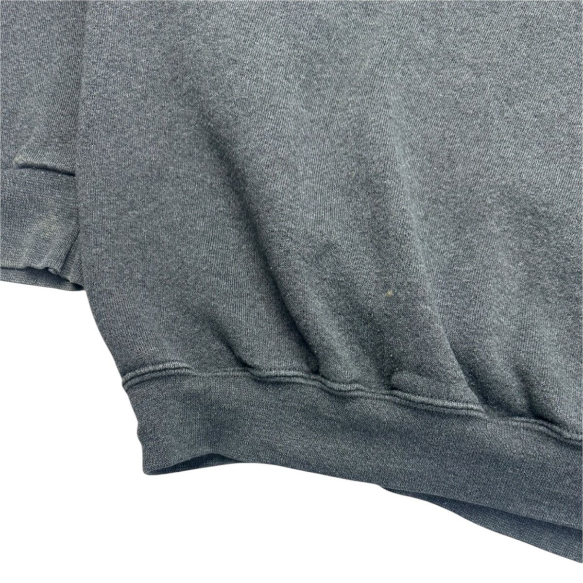 Nike Vintage 90s Nike Pocket Side Swoosh Crewneck Grey/Black Size US XL / EU 56 / 4 - 8 Thumbnail