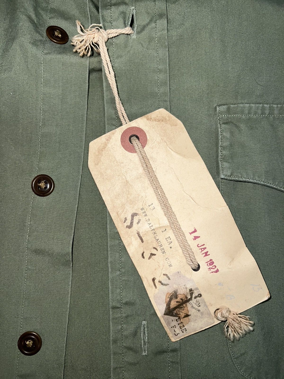 Polo Ralph Lauren × Ralph Lauren × Vintage Vintage 90s Polo Ralph Lauren Military Shirt Size US S / EU 44-46 / 1 - 5 Thumbnail