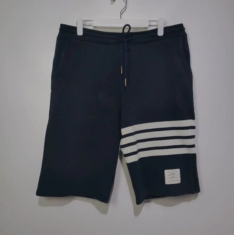 Thom Browne Thom Browne Navy Cotton Women's Shorts 0089 Size 30" / US 8 / IT 44 - 1 Thumbnail