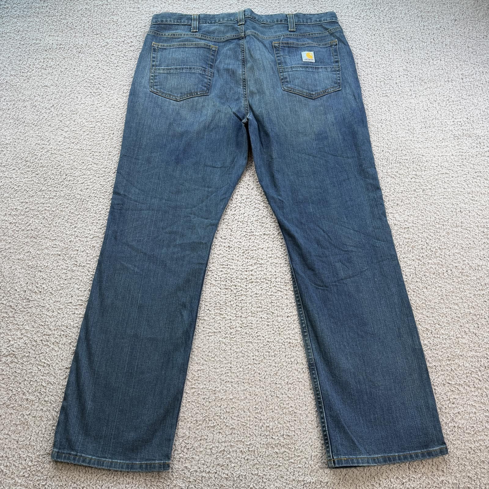 Carhartt Carhartt Rugged Flex Relaxed Fit Jeans 38x30 Blue Denim Work Size US 38 / EU 54 - 2 Thumbnail