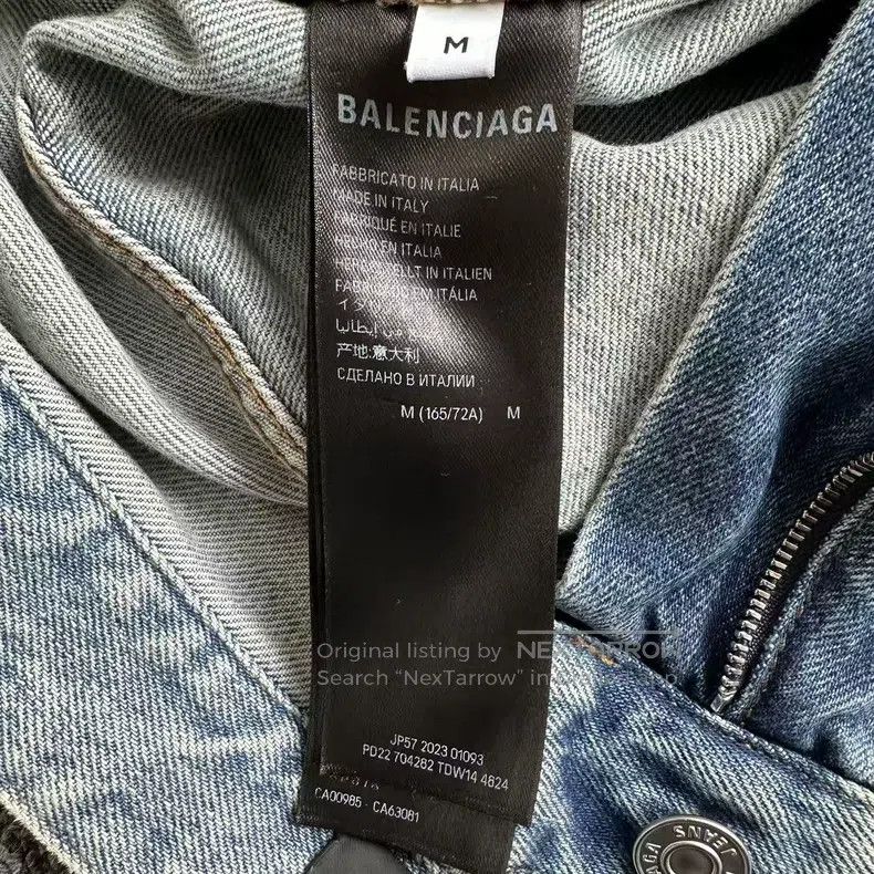 Balenciaga Balenciaga size M Vintage high-waisted, water-washed Baggy Size US 28 / EU 44 - 5 Thumbnail