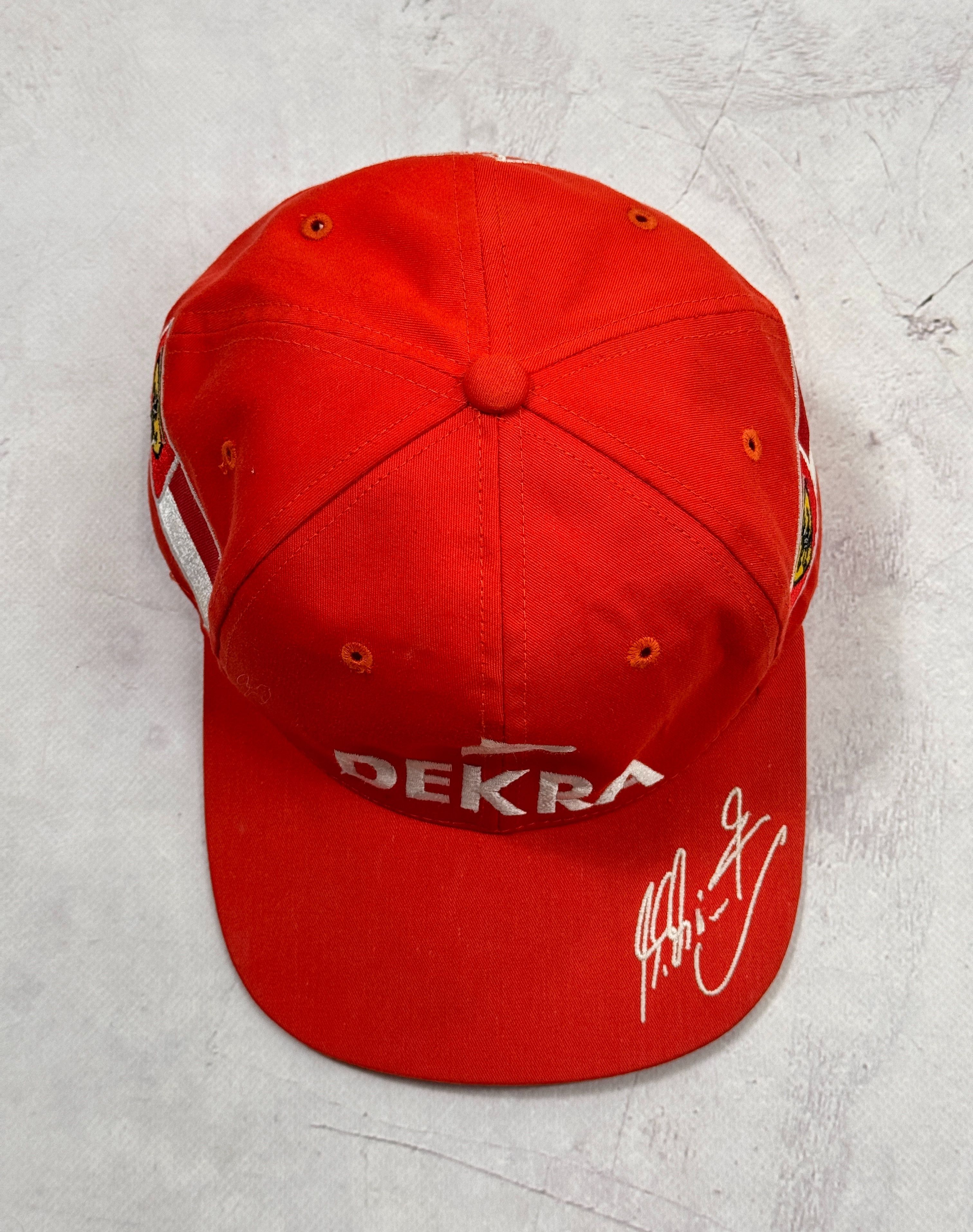 Ferrari × Formula 1 Vintage Ferrari Baseball Cap Michael Schumacher Signature Size ONE SIZE - 5 Thumbnail