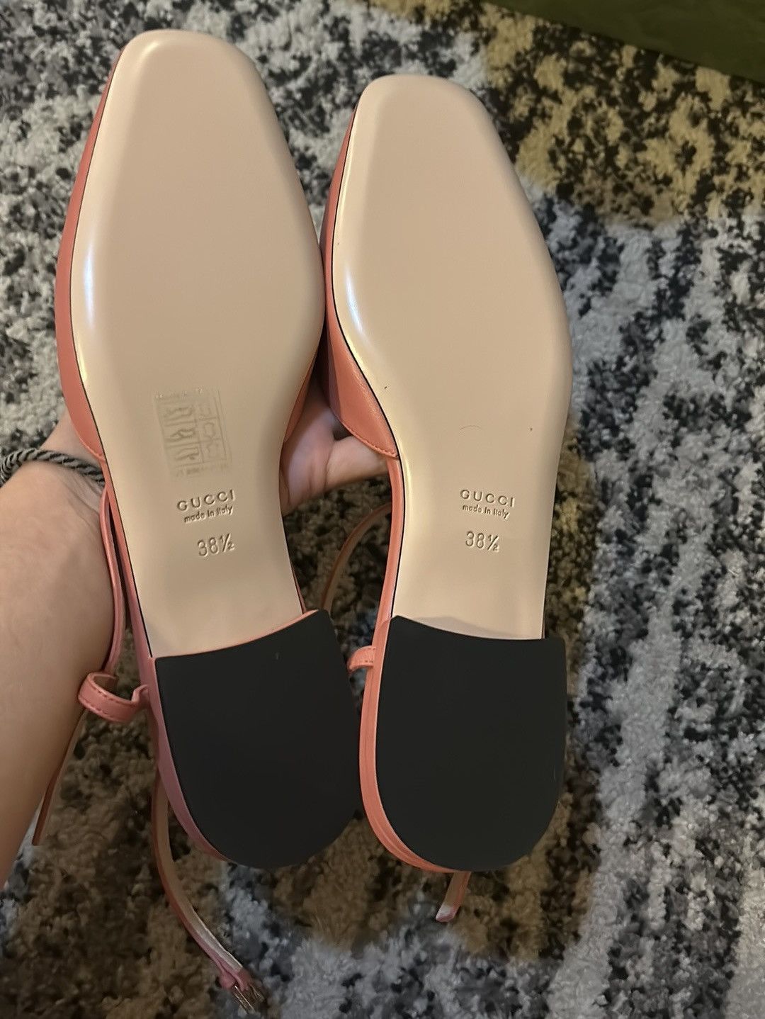 Gucci Gucci Double G Leather T-Strap ballerinas Ballet Flat Size US 8.5 / IT 38.5 - 7 Thumbnail