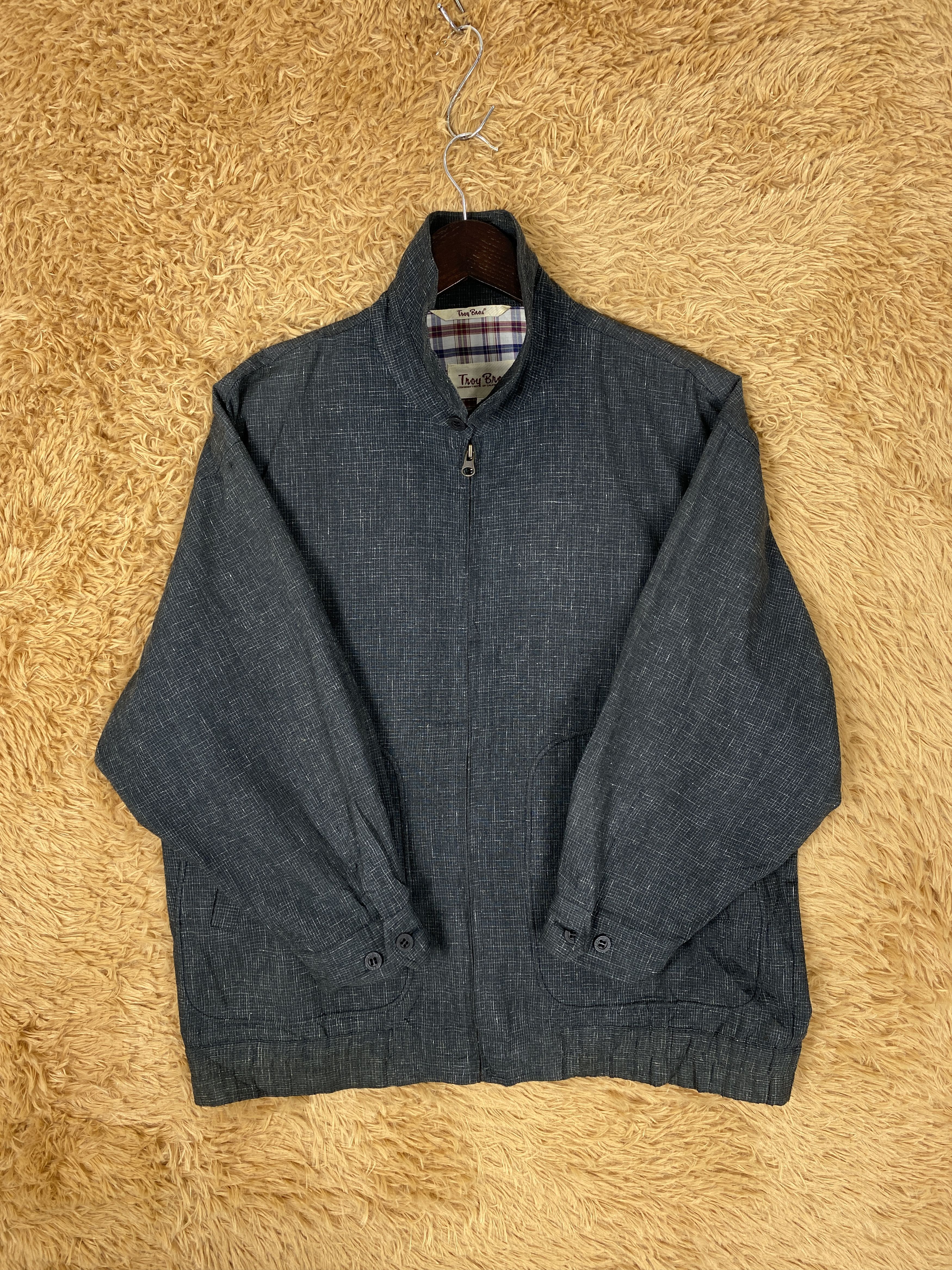 Japanese Brand Vintage Troy Bros Flannel Lining Jacket J2113 Size US S / EU 44-46 / 1 - 4 Thumbnail