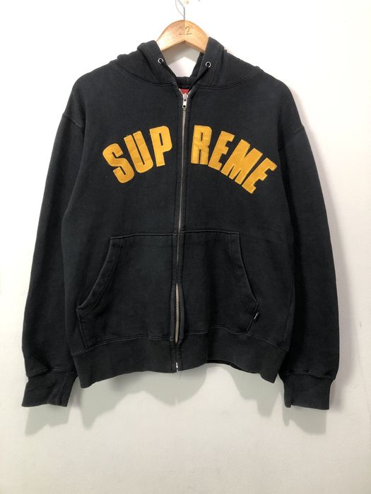 Supreme arc cheap logo zip hoodie