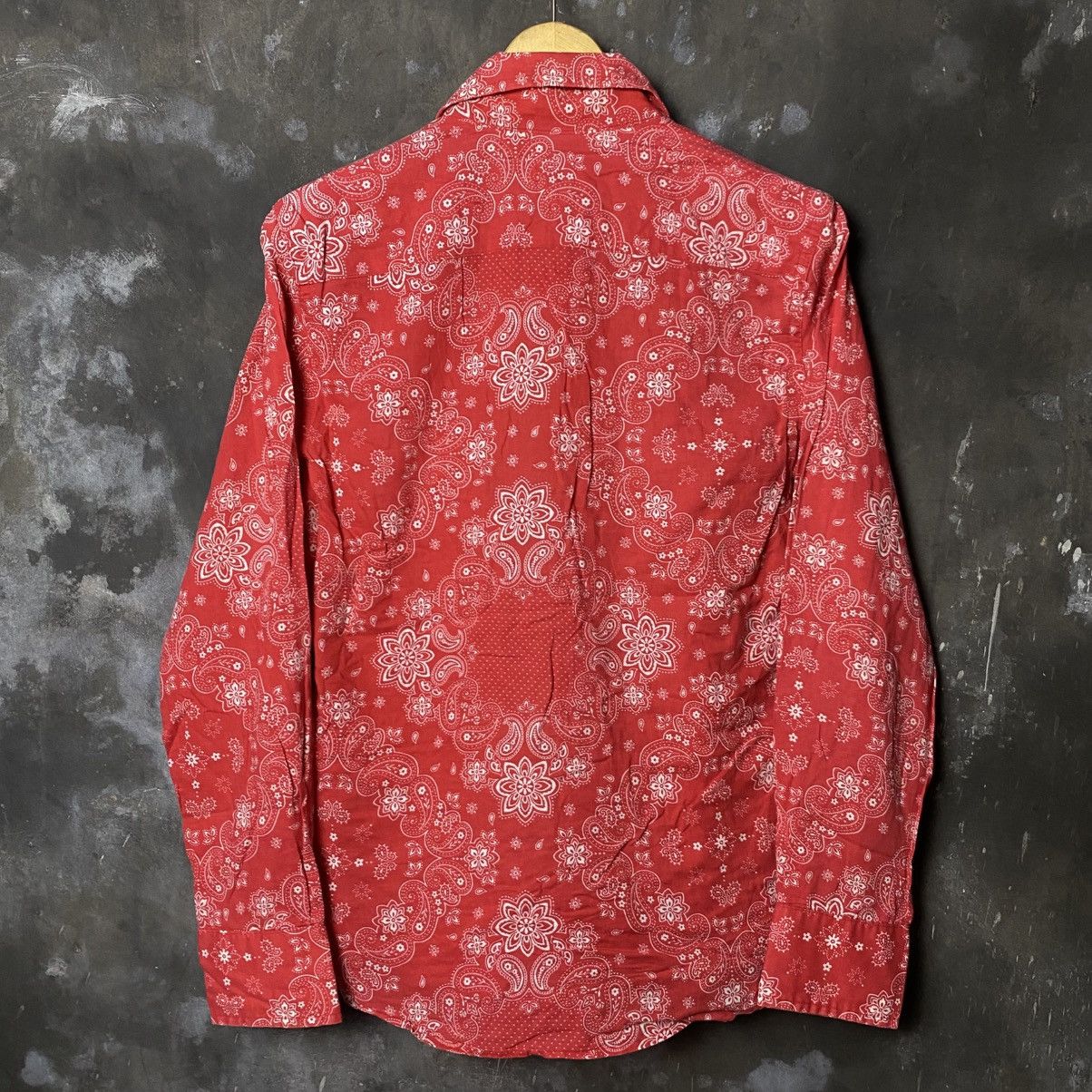 Needles × Nepenthes Needles by nephentes paisley shirt with stone button Size US S / EU 44-46 / 1 - 2 Thumbnail