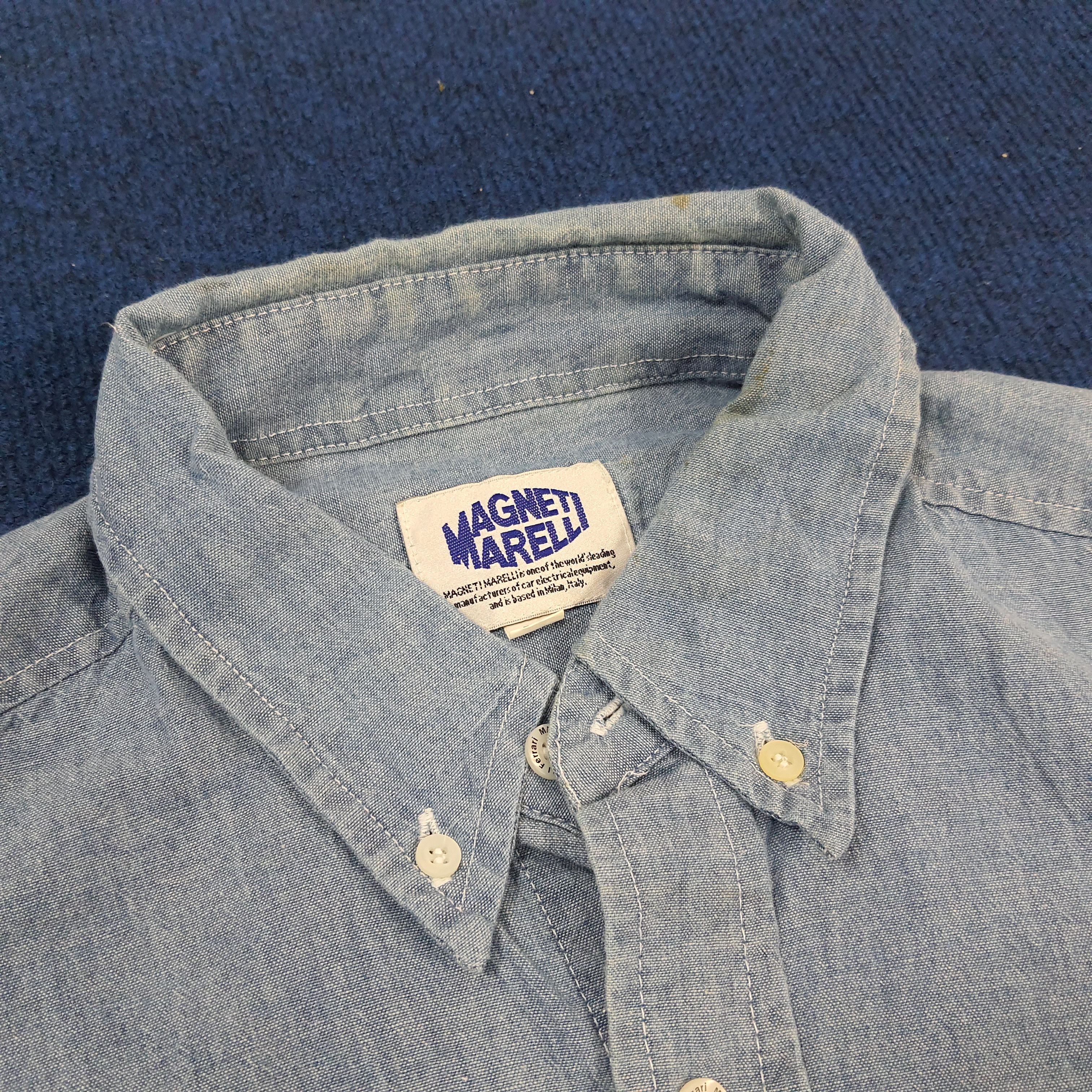 Ferrari × Vintage Vintage Magneti Marelli FERRARI Motorsports Button Shirt Size US L / EU 52-54 / 3 - 5 Thumbnail
