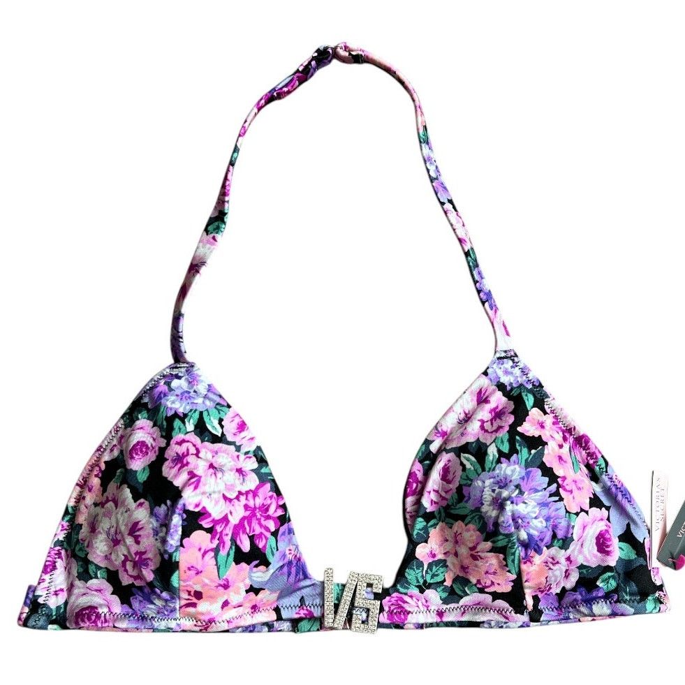 Victoria's Secret Victoria's Secret VS Floral Print Two Piece Bikini Set, M Size ONE SIZE - 12 Thumbnail