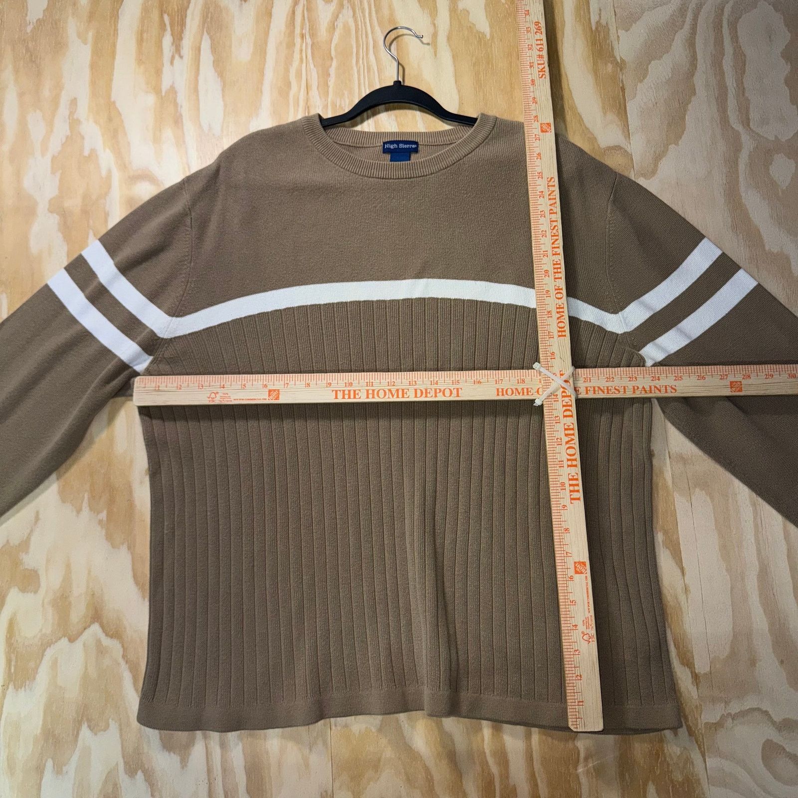 High Sierra Vintage Y2K high Sierra knitted surf XG 2000s stripe sweater Size US XL / EU 56 / 4 - 4 Thumbnail