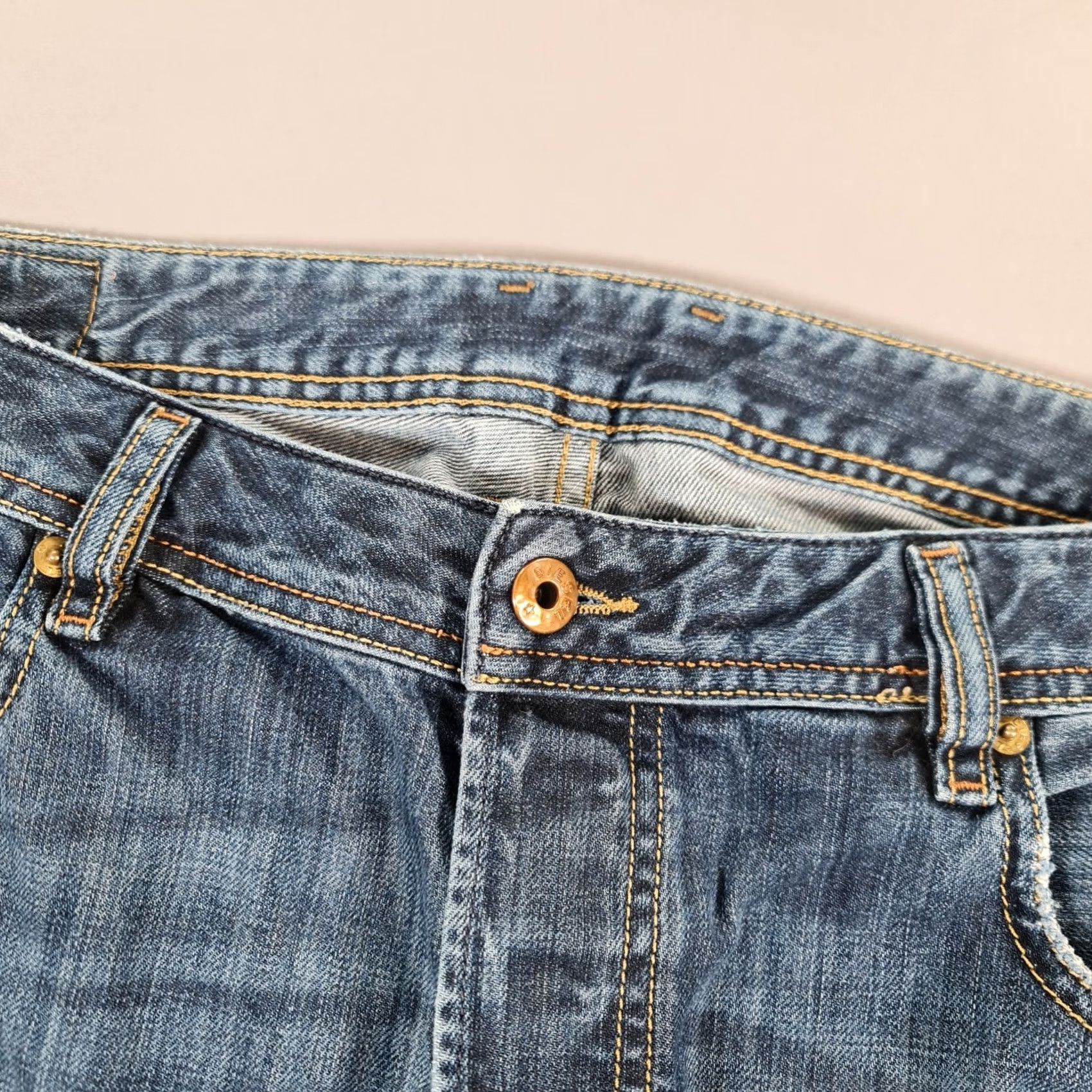 Diesel Diesel Jeans Mens W36 L32 Blue Regular Bootcut Denim Size US 36 / EU 52 - 4 Thumbnail