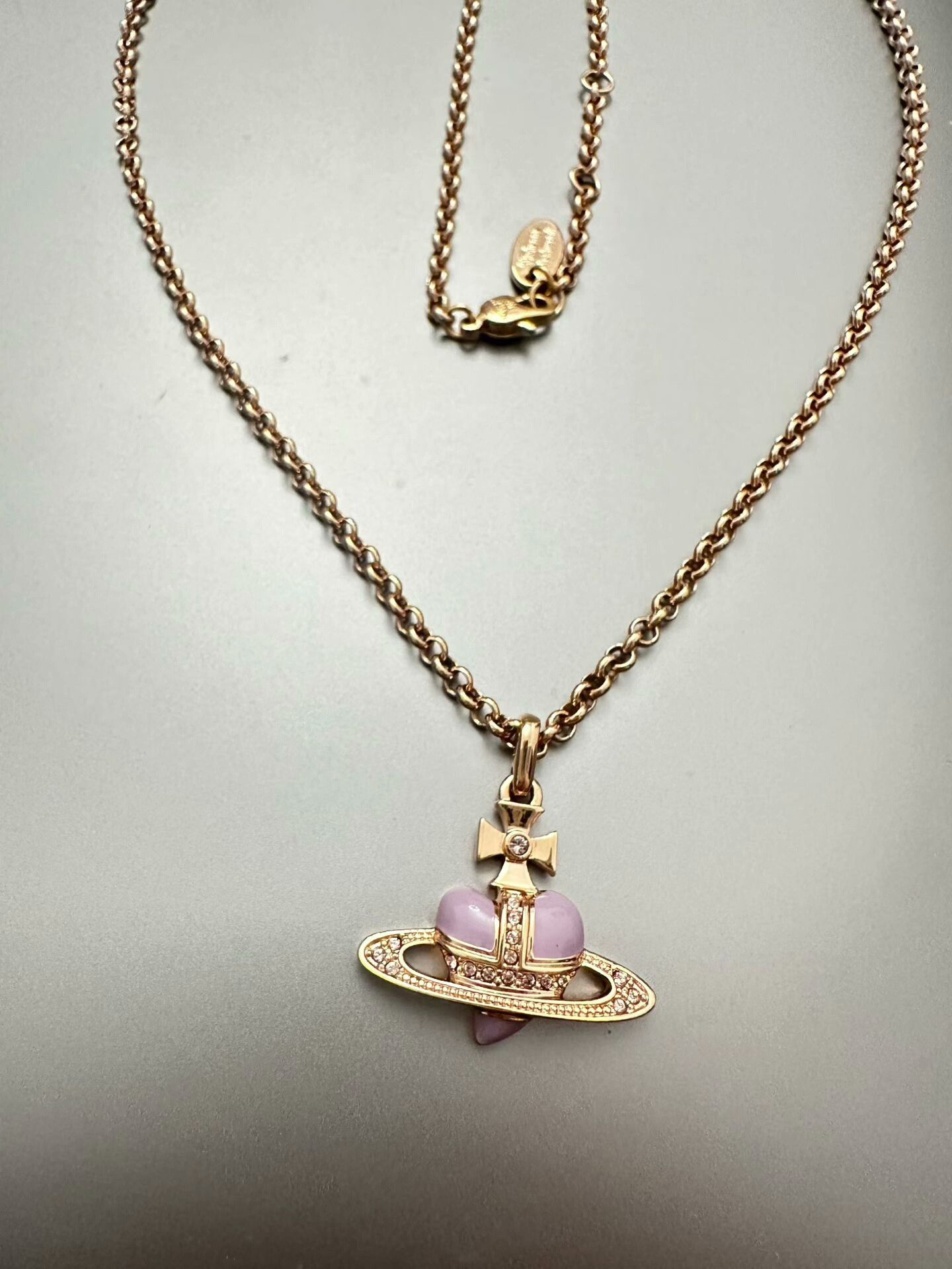 Vivienne Westwood Vivienne Westwood Saturn Necklace Size ONE SIZE - 1 Thumbnail