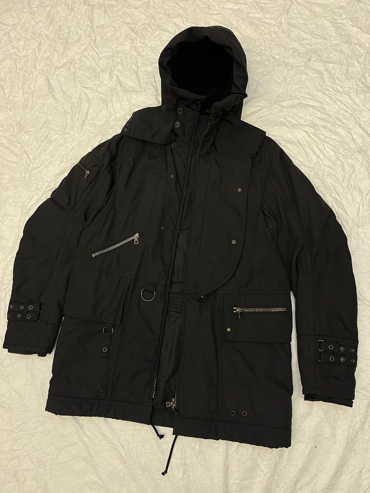 Prada Prada 2000s Astro parka jacket Size US L / EU 52-54 / 3 - 2 Thumbnail