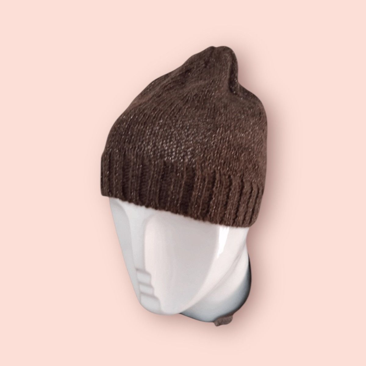 Japanese Brand × Pieces Uniques × Uniqlo UNIQLO MOHAIR/ALPACA SLIT THREAD BEANIE Size ONE SIZE - 7 Thumbnail