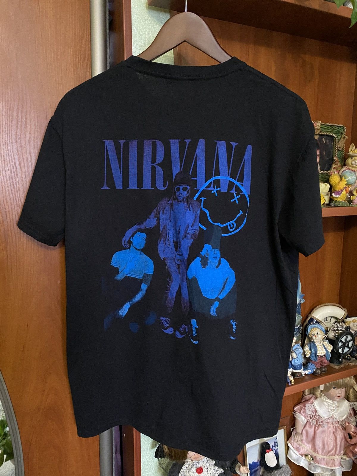 Band Tees × Nirvana Nirvana Y2K Band Oversize Tee S size Size US S / EU 44-46 / 1 - 1 Thumbnail