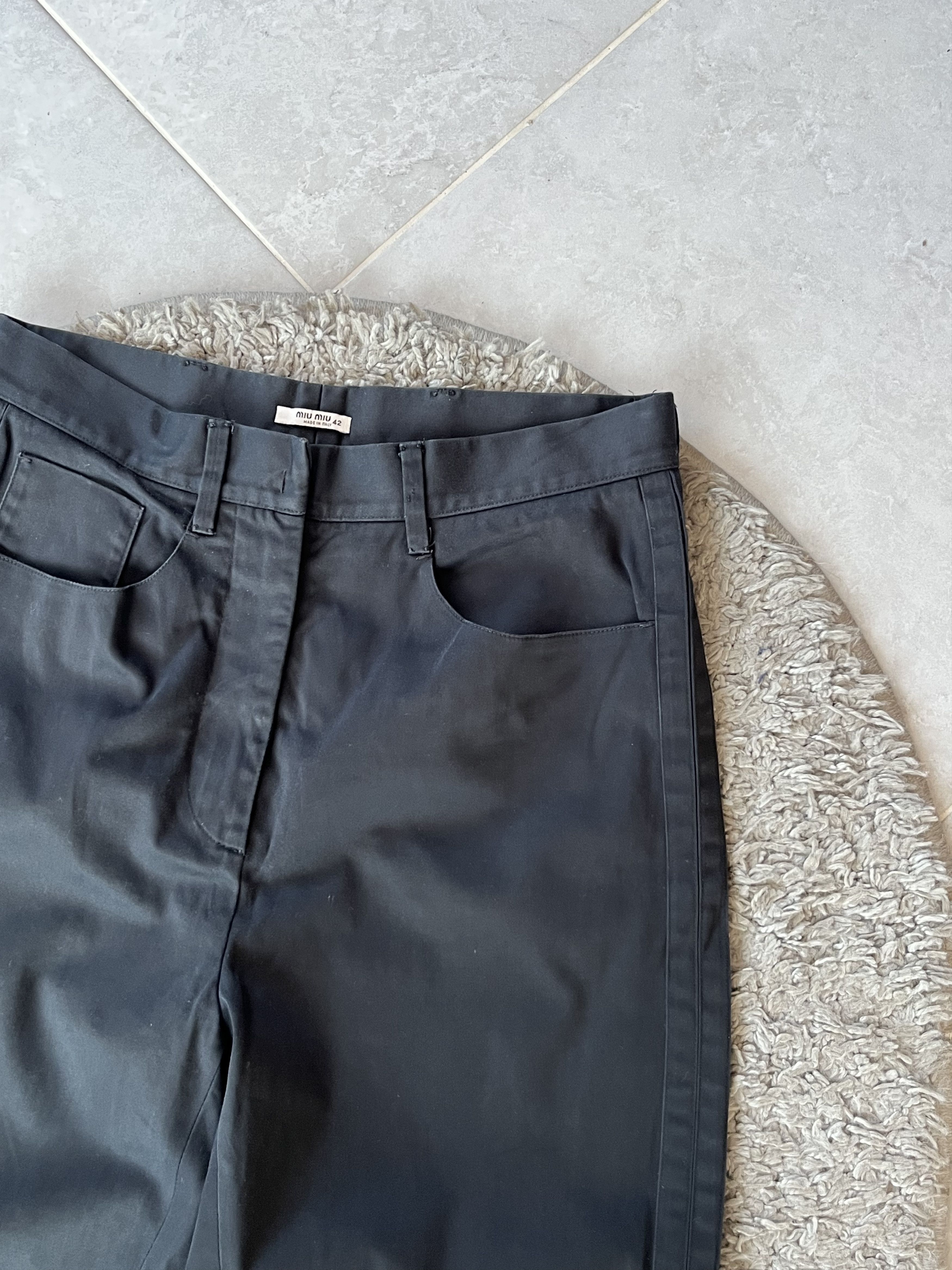 Miu Miu Vintage Luxury Pants Miu Miu Italian Designer Size 28" / US 6 / IT 42 - 4 Thumbnail