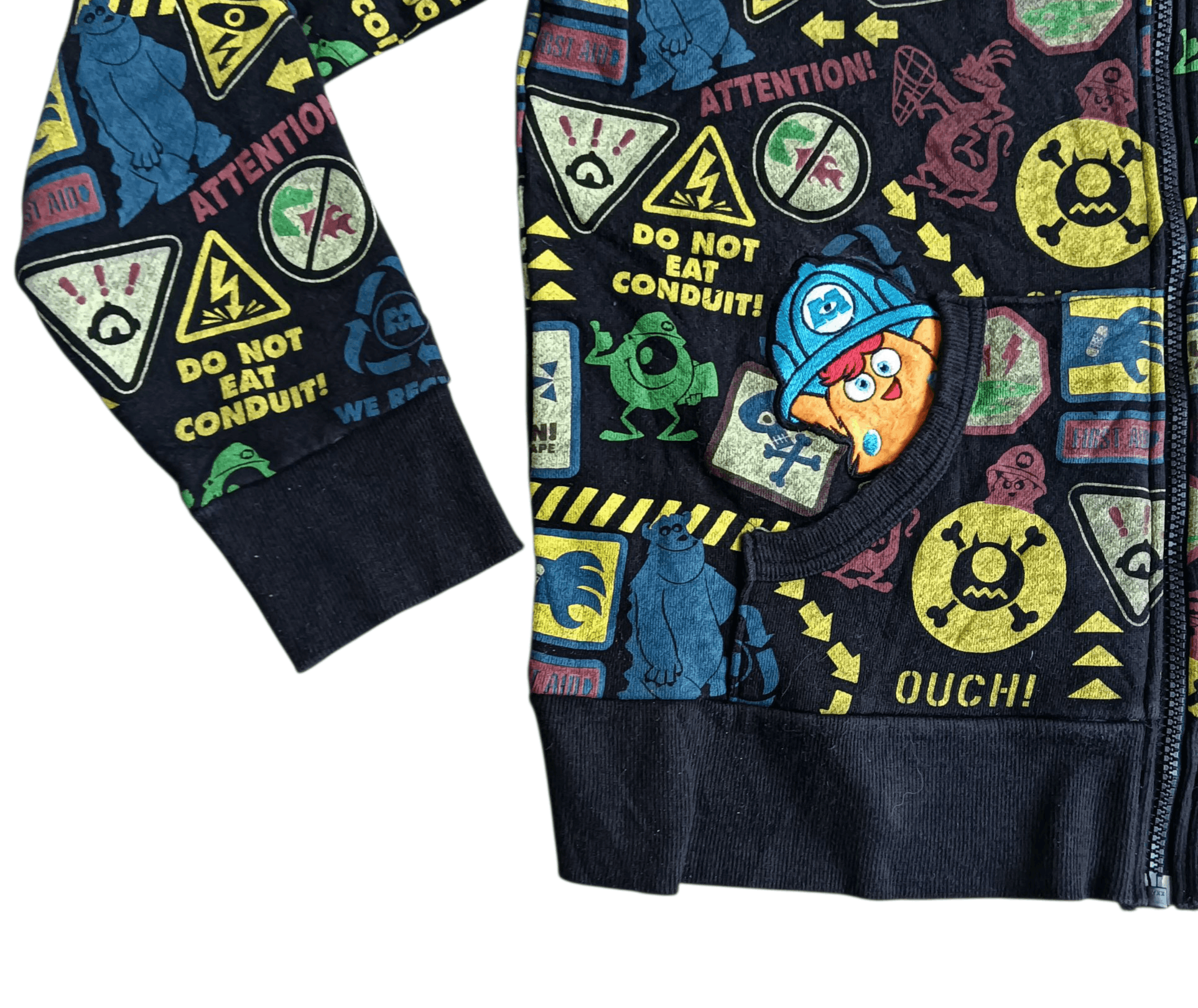 Disney Disney Monster Hoodie Zipper Full Print Size US S / EU 44-46 / 1 - 6 Thumbnail
