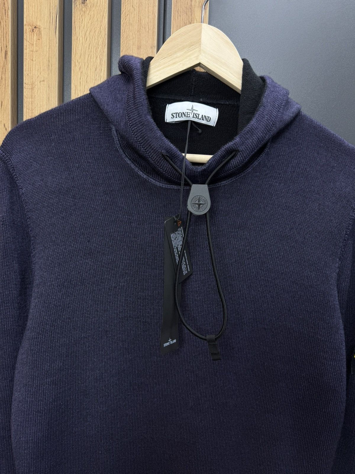 Stone Island Stone Island Fast Dye-Air Brush Wool Sweater Size M Size US M / EU 48-50 / 2 - 3 Thumbnail