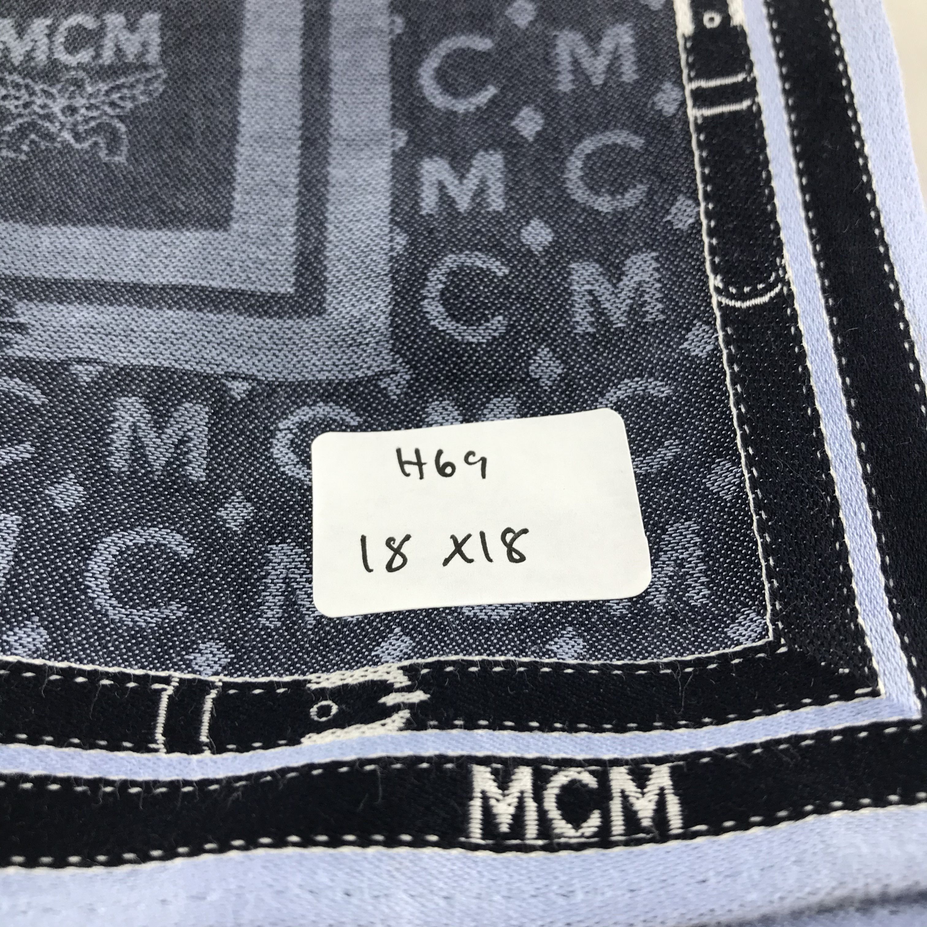 MCM MCM Monogram Handkerchief Neckerchief Bandana H69 Size ONE SIZE - 6 Thumbnail