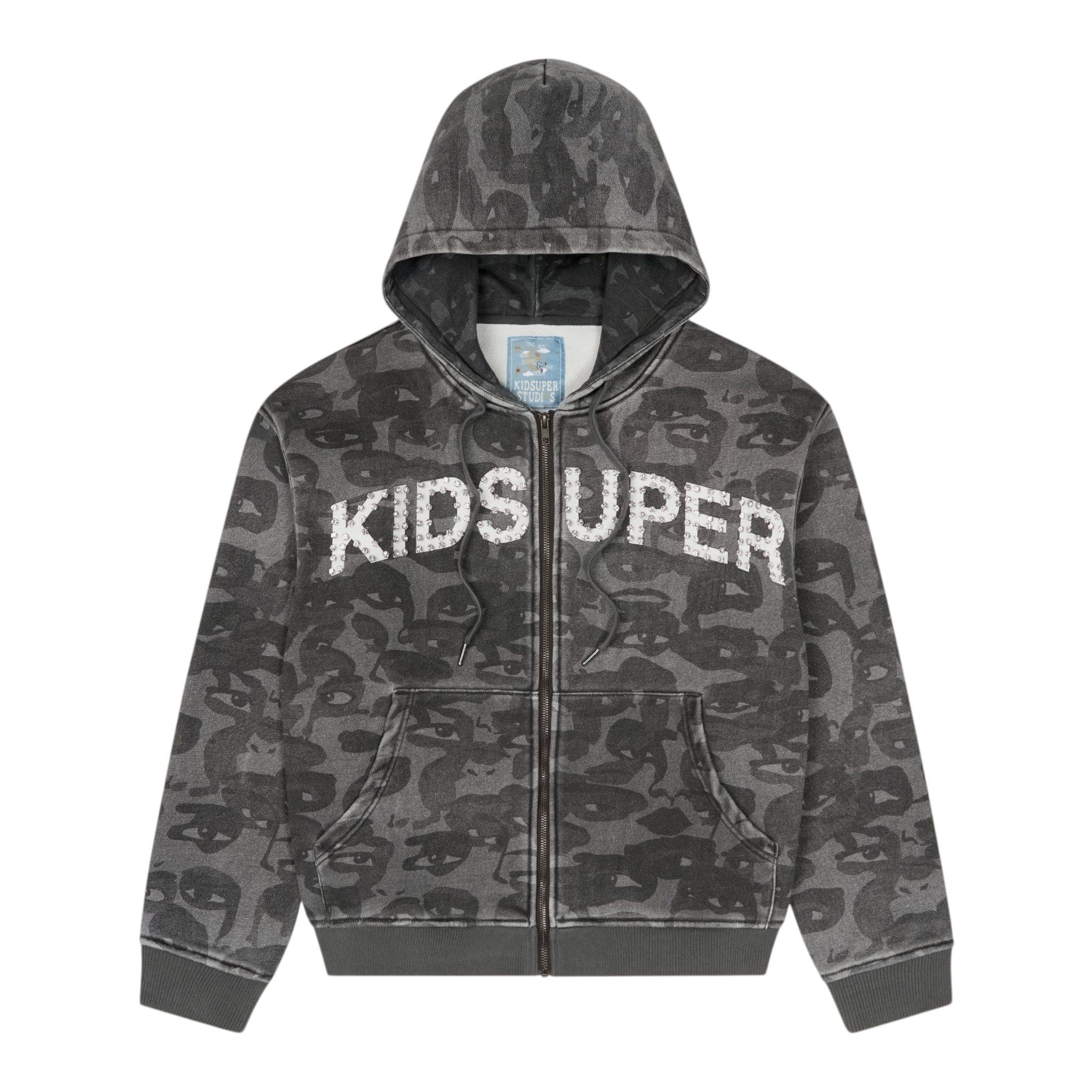 KidSuper KidSuper Studios Face Camo Hoodie Size US L / EU 52-54 / 3 - 1 Thumbnail