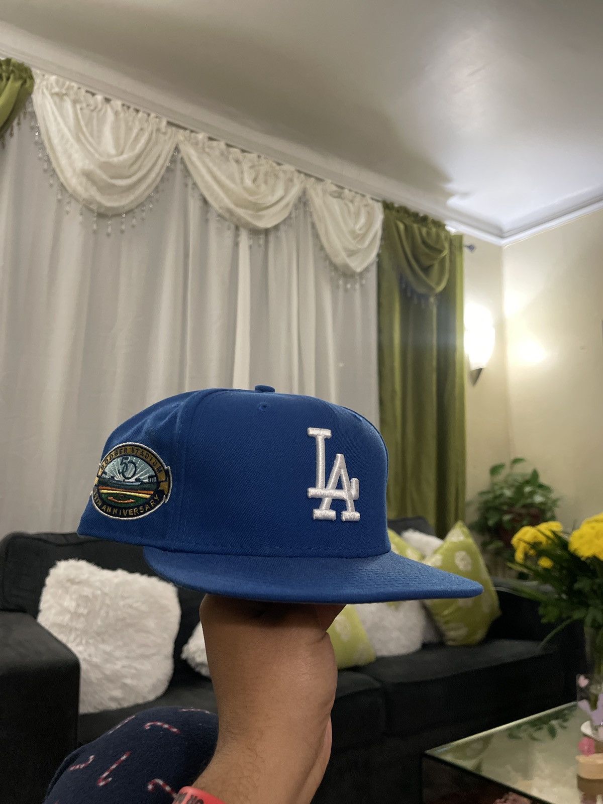 Hat Club × MLB × Vintage LA Dodgers 50th anniversary fitted Size ONE SIZE - 1 Thumbnail