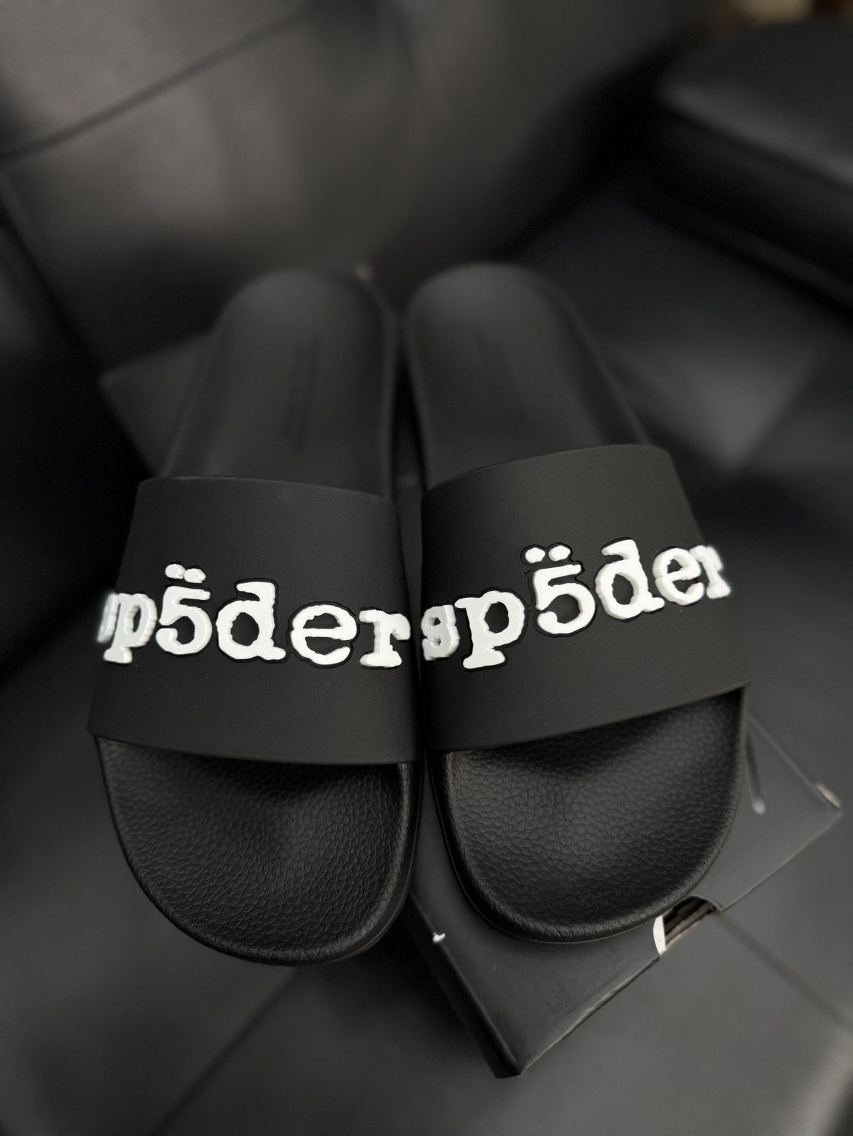 Sp5der Sp5der Slides Slip On Black Size 9 (Brand New) Size US 9 / EU 42 - 1 Thumbnail