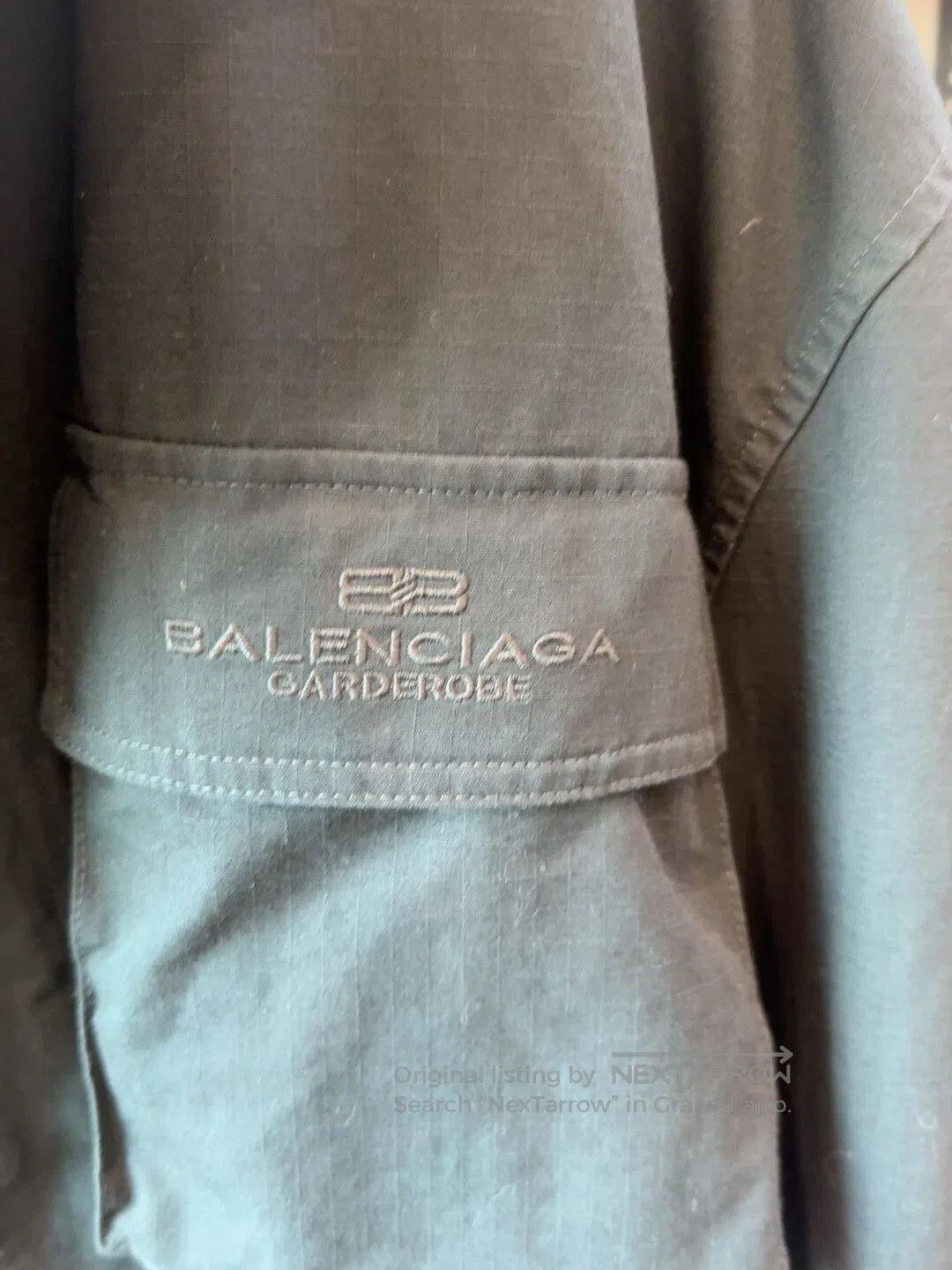 Balenciaga black hooded long parka jacket for men. Size US L / EU 52-54 / 3 - 3 Thumbnail