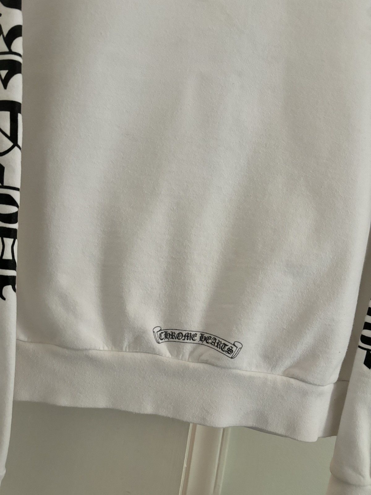 Chrome Hearts WHITE LOGO HOODIE Size US S / EU 44-46 / 1 - 9 Thumbnail