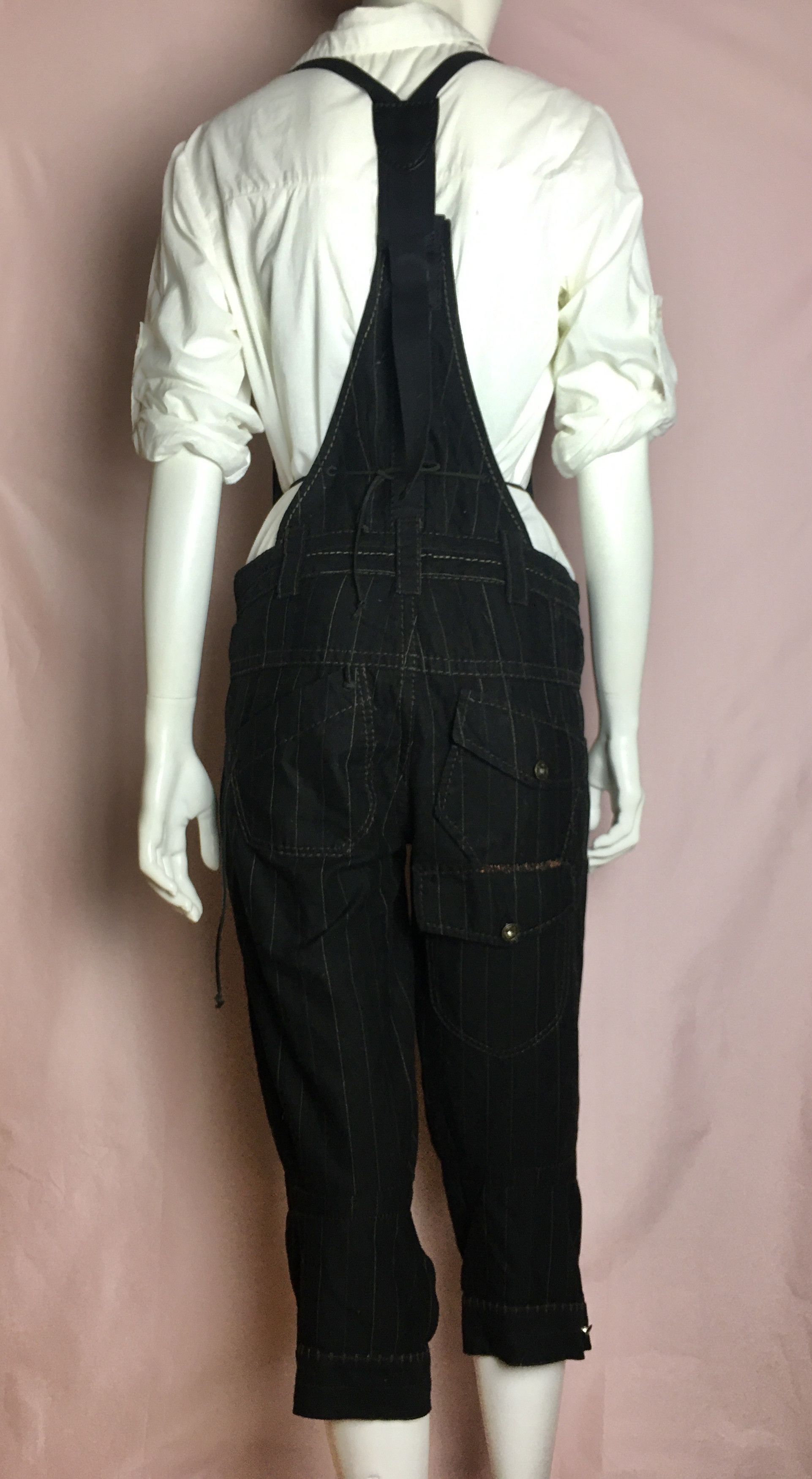 Marithe + Francois Girbaud Marithe Francois Girbaud Cotton Denim Jumpsuit Women IT 42 Size 28" / US 6 / IT 42 - 3 Thumbnail
