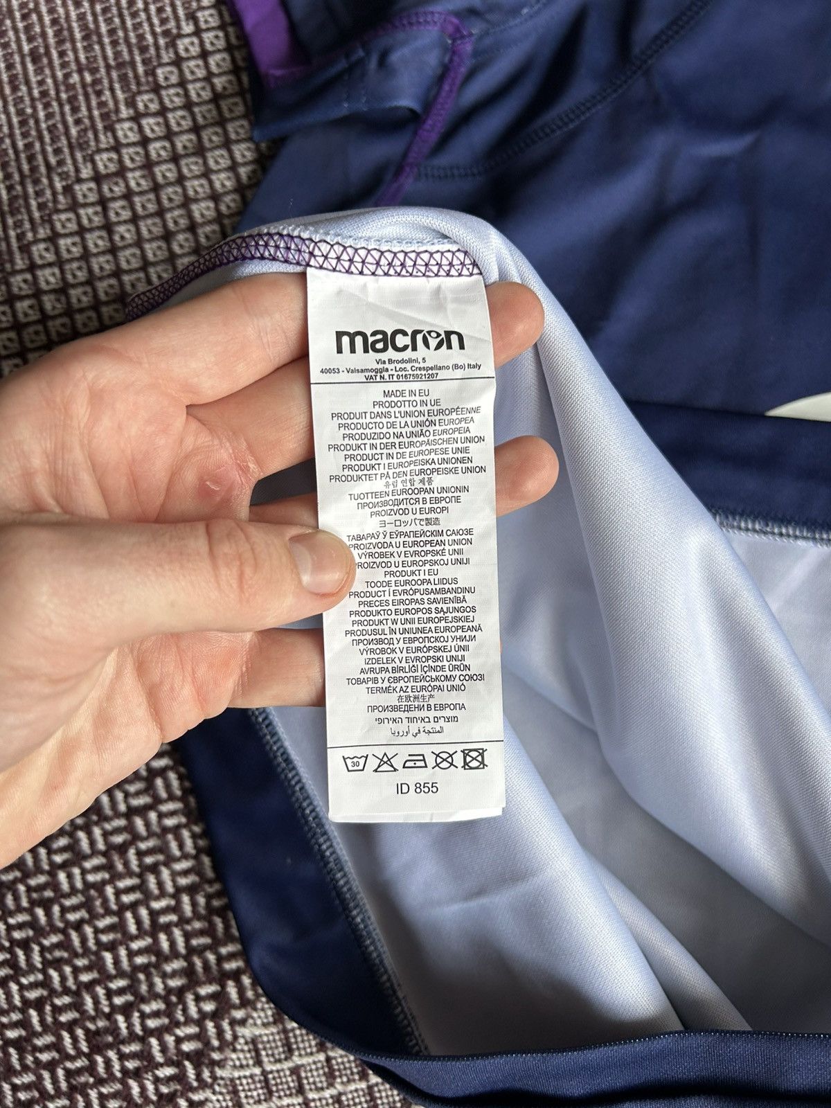 Macron × Rugby Ralph Lauren Scotland Rugby Jersey Shirt Home Macron New Item L Size Size US L / EU 52-54 / 3 - 8 Thumbnail