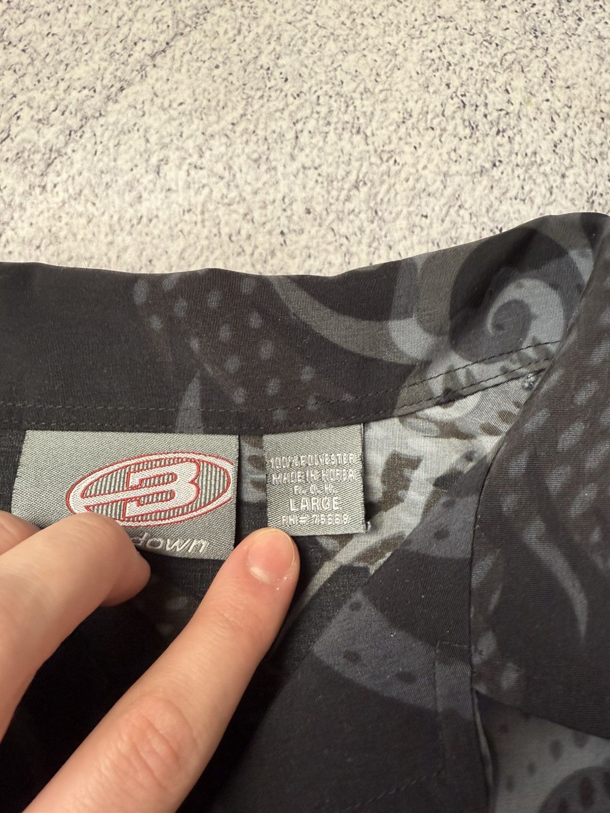 Japanese Brand Vintage Y2k Dragon Shirt Balenciaga Look Alike Size US L / EU 52-54 / 3 - 14 Thumbnail