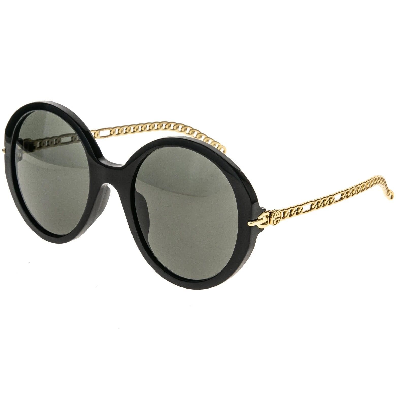 Gucci GUCCI GG0726 CHAIN 0726 Gold Black Heart Logo Detachable 005 Size ONE SIZE - 9 Thumbnail
