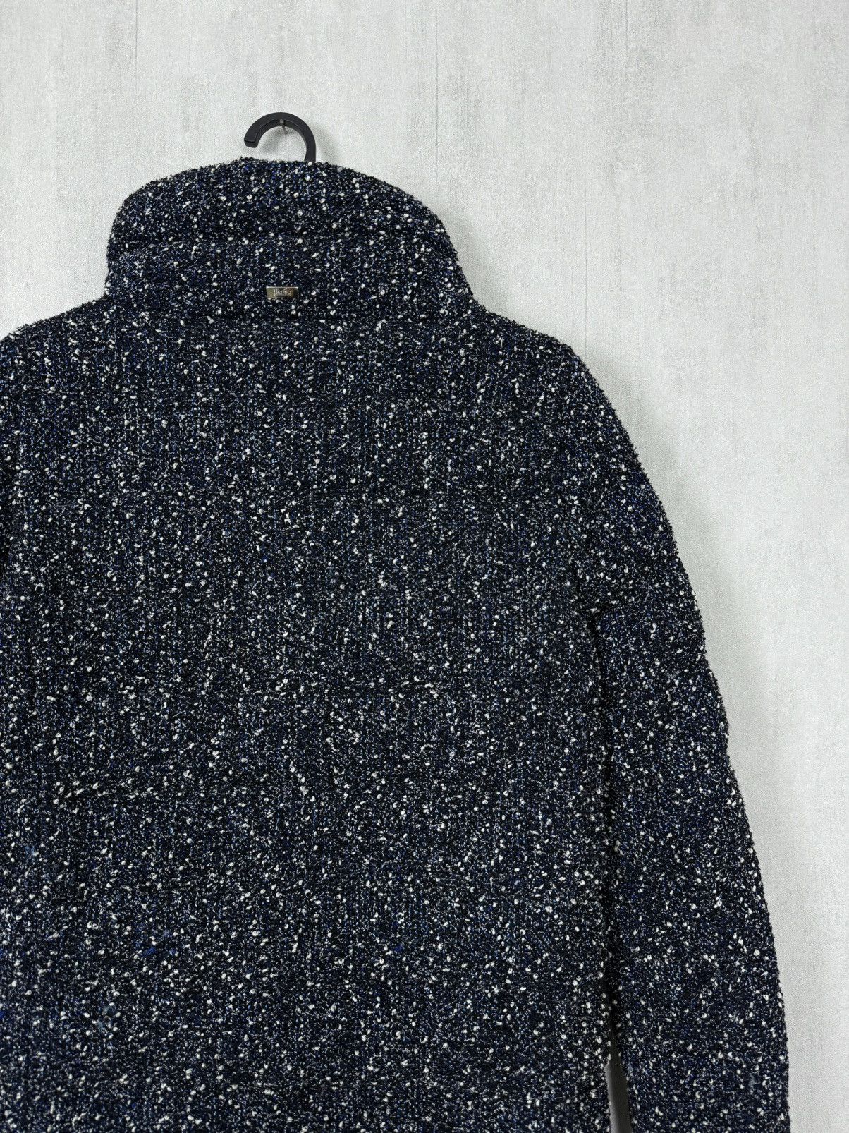 Herno Herno Women’s Tweed Down Long Jacket Size 40-42(?) Size S / US 4 / IT 40 - 11 Thumbnail