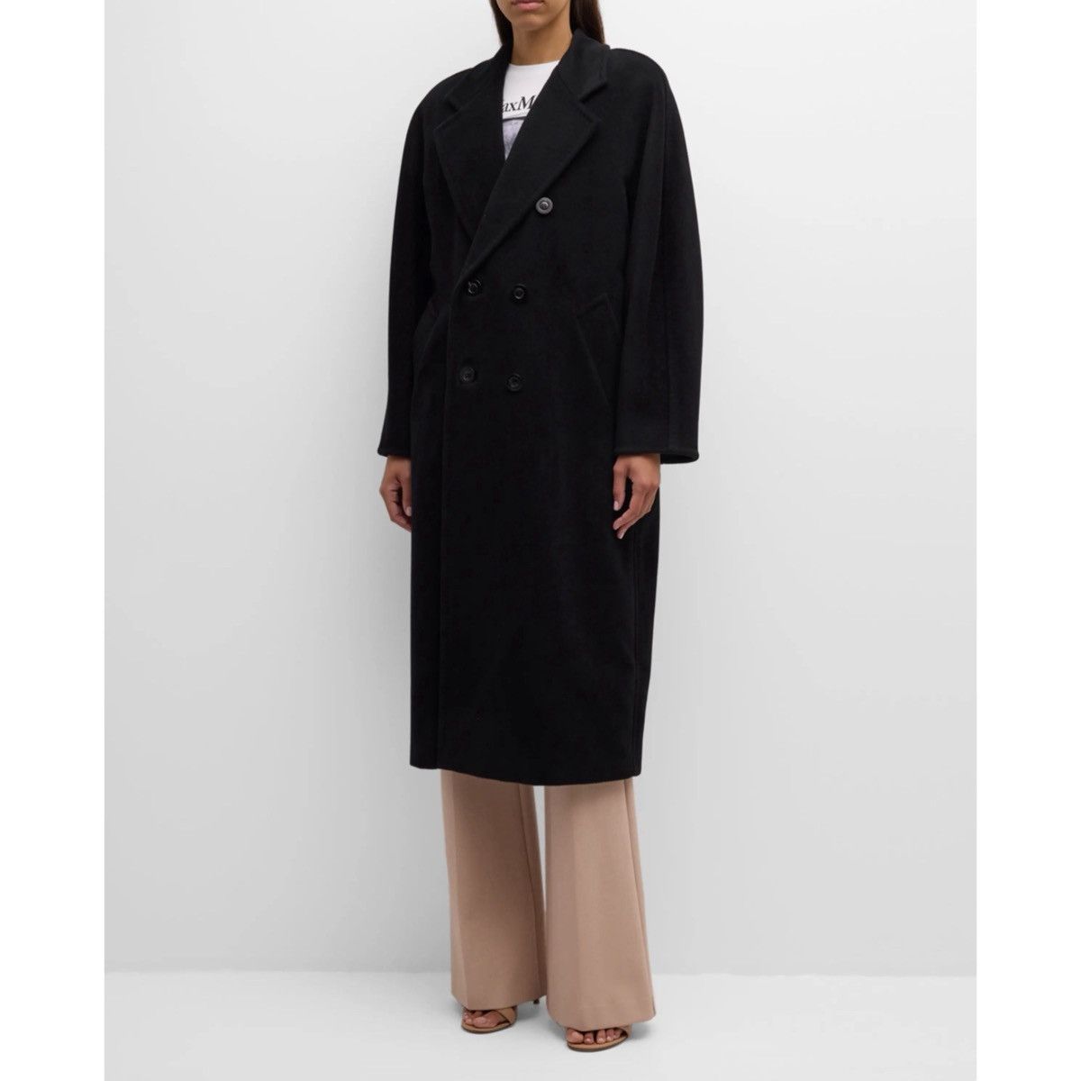 Max Mara MAX MARA Madame Icon wool and cashmere-blend Coat size 14 Size XL / US 12-14 / IT 48-50 - 6 Thumbnail