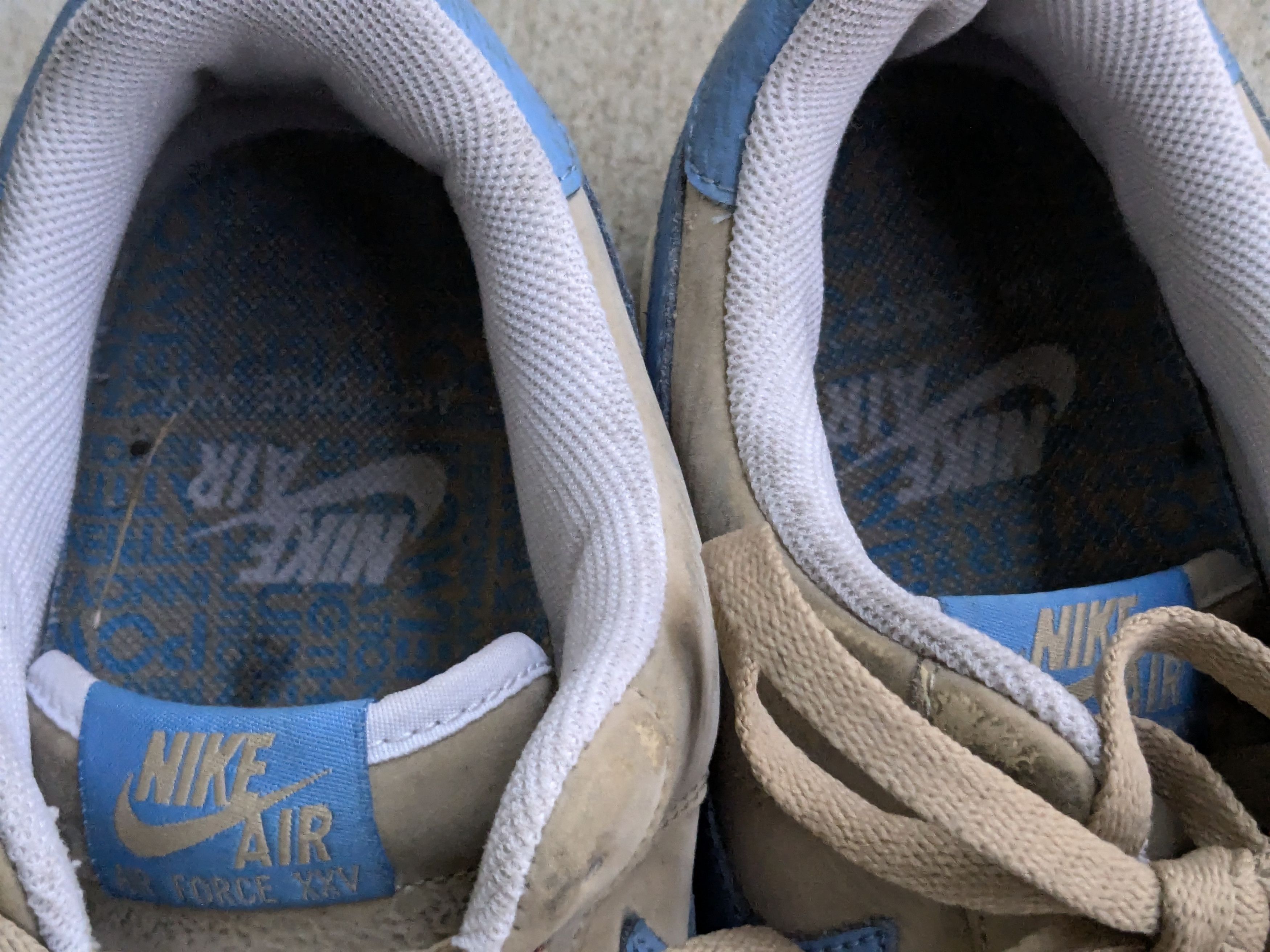 Nike Nike Air Force 1 Low '07 Linen University Blue 315122-241 Size US 12 / EU 45 - 5 Thumbnail