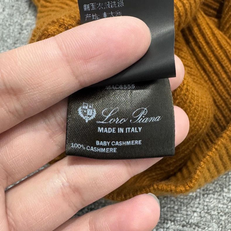 Loro Piana LORO PIANA Silk cashmere knit sweater Size XL / US 12-14 / IT 48-50 - 5 Thumbnail