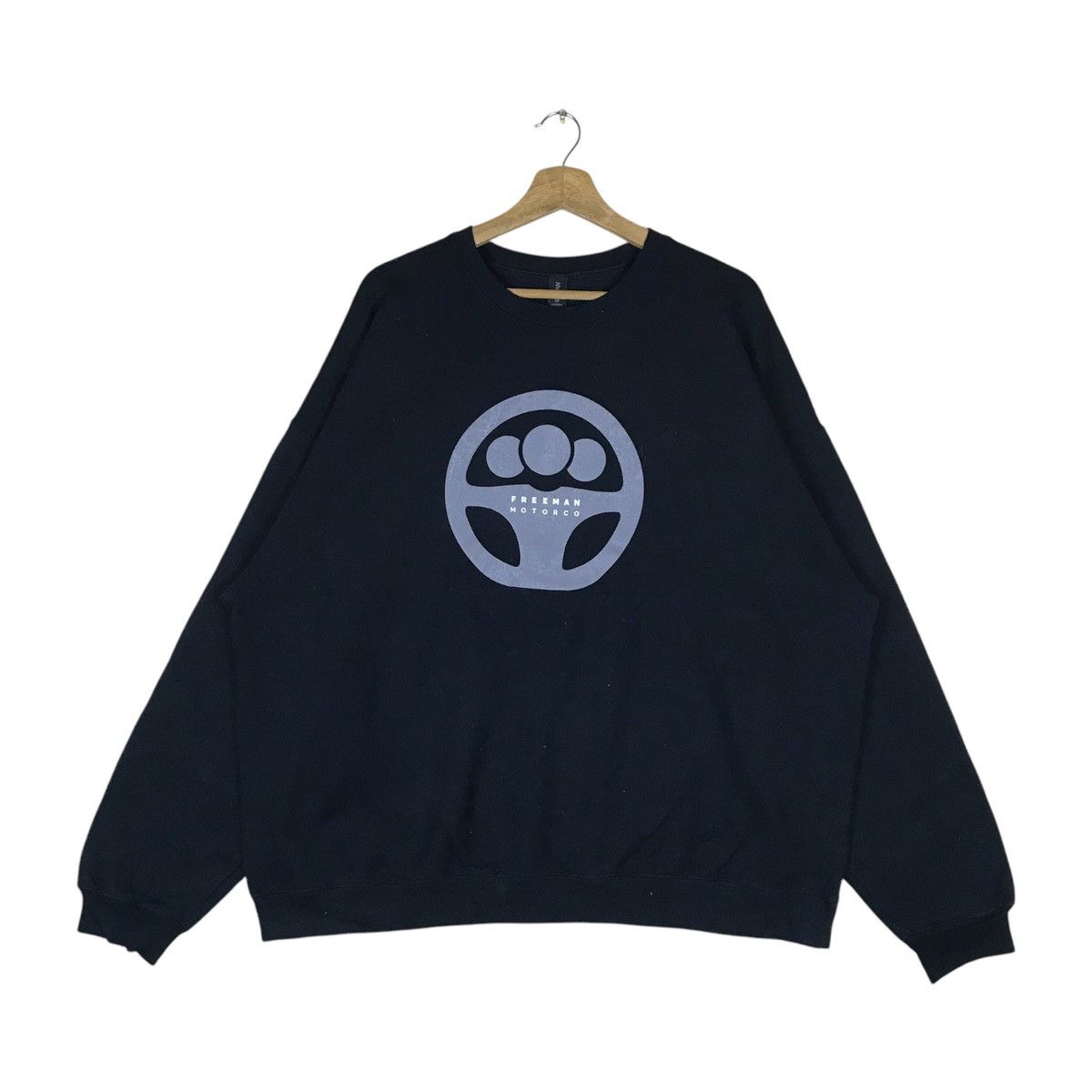 Gildan Vintage Gildan Freeman Motorco Pullover Jumper Sweatshirt Size US XXL / EU 58 / 5 - 1 Thumbnail