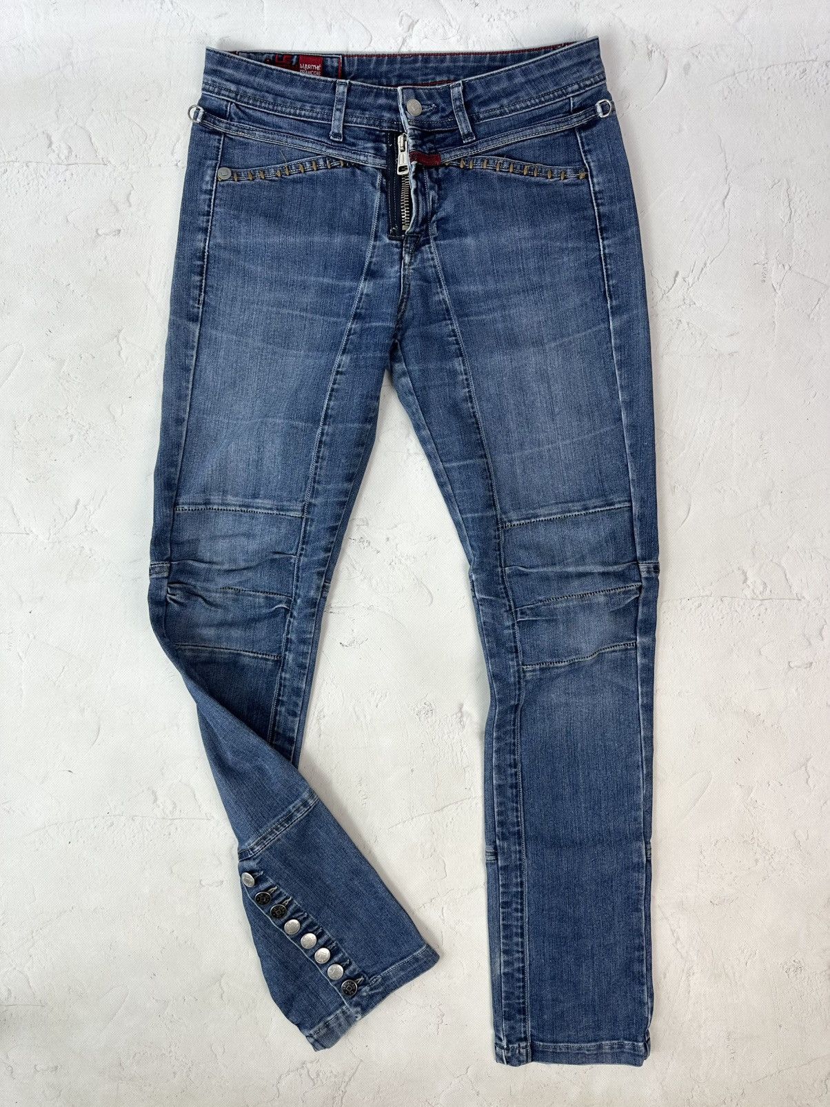 Marithe + Francois Girbaud Vintage Marithe Francois Girabaud Blue Jeans Size 32" / US 10 / IT 46 - 11 Thumbnail