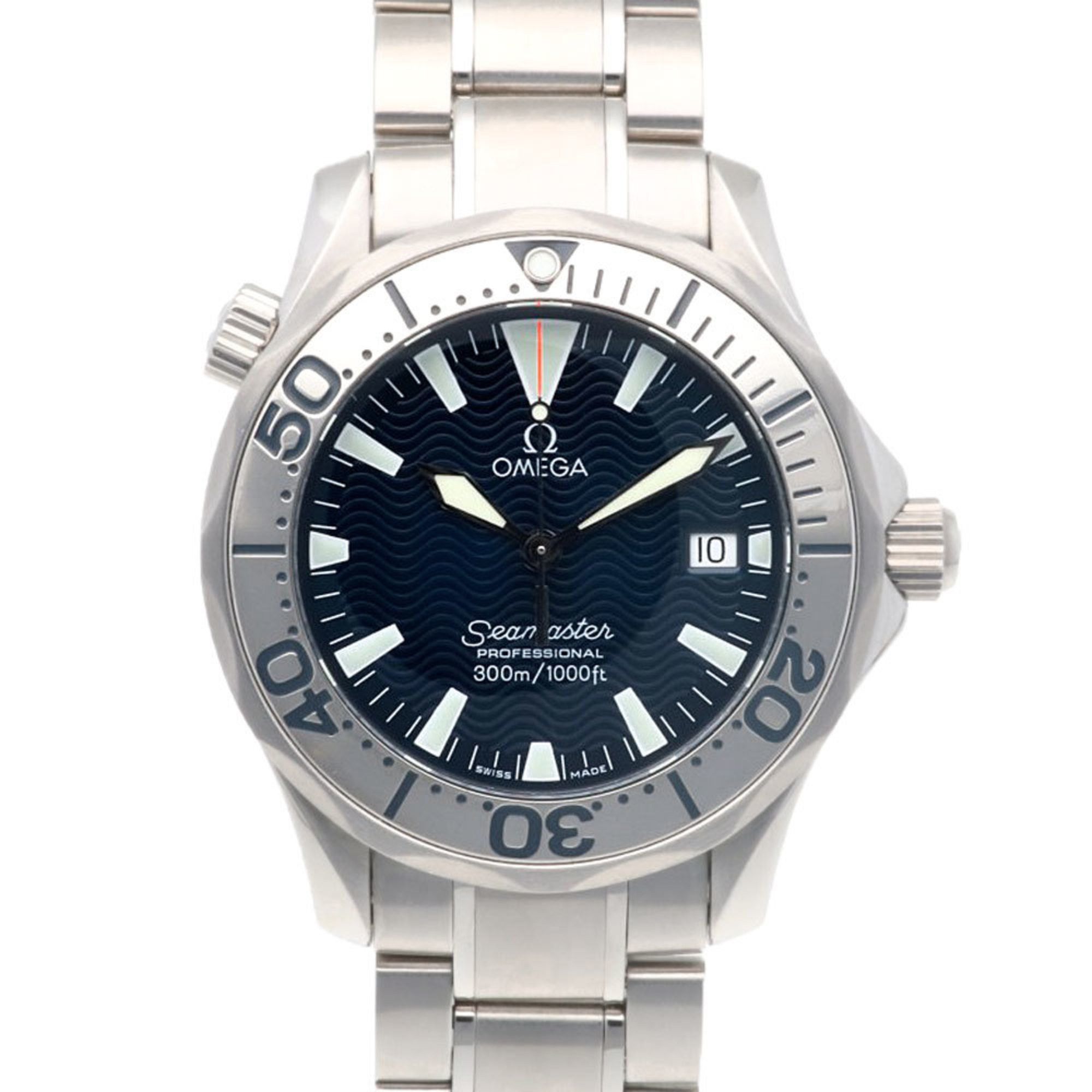 Omega OMEGA Seamaster Professional Watch Stainless Steel 2263.80 Quartz Men's 300M Size ONE SIZE - 1 Thumbnail