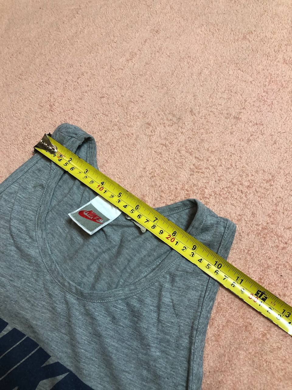 Nike Vintage 90's Nike Tank Top Gray Tag Basketball Gym TOP Size US S / EU 44-46 / 1 - 9 Thumbnail
