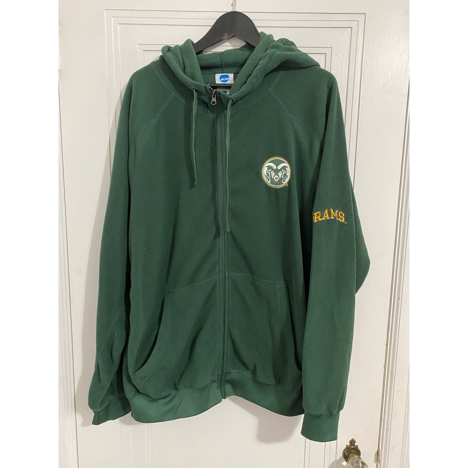NCAA Colorado State University Rams Fleece Full-Zip Hoodie Sz XL Size US XL / EU 56 / 4 - 1 Thumbnail