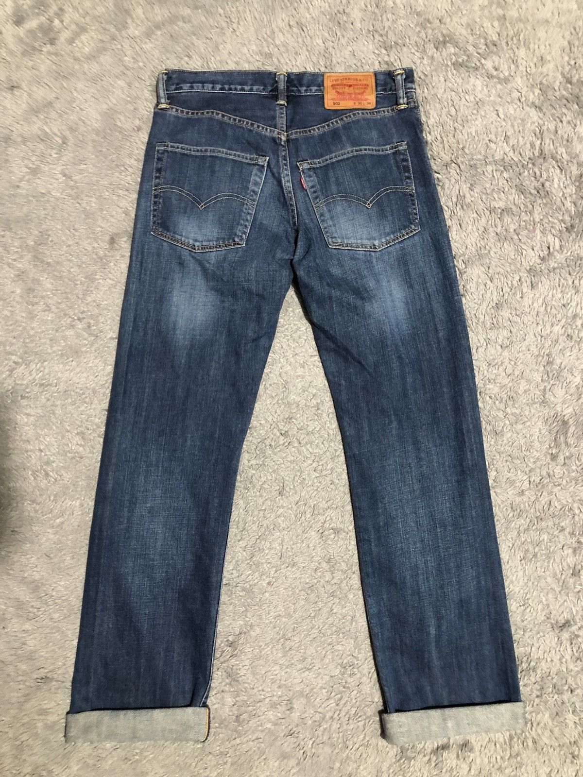 Levi's × Levi's Vintage Clothing Vtg LEVIS 502 SELVEDGE MADE IN JAPAN Size US 30 / EU 46 - 3 Thumbnail