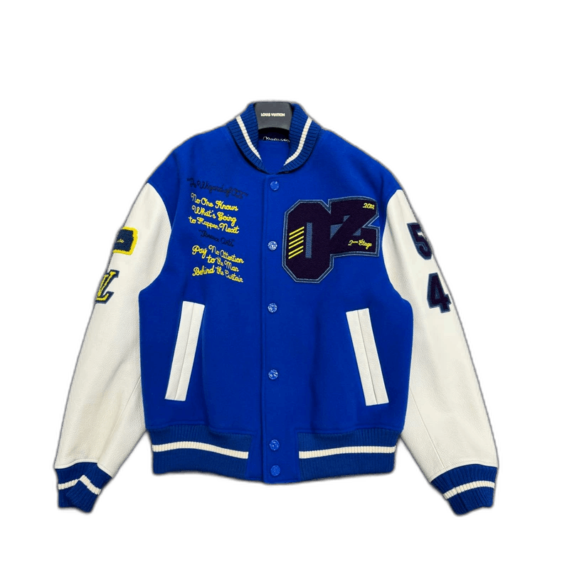 Louis Vuitton Louis Vuitton Varsity Jacket with Embroidery -2505 Size US L / EU 52-54 / 3 - 1 Thumbnail
