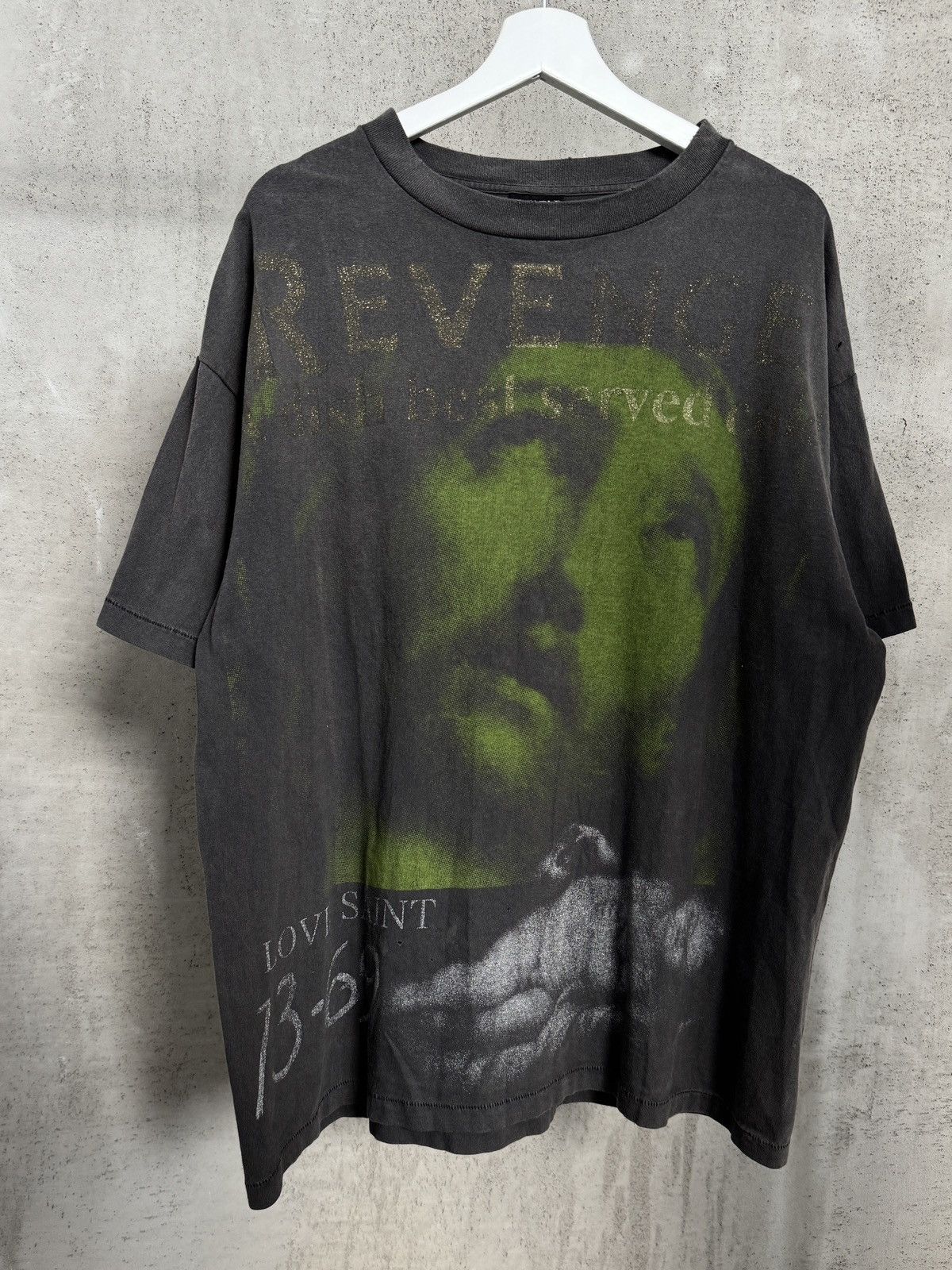 Saint Michael Saint Michael × BerBerJin "Revenge" T-Shirt - SS23 Size US XL / EU 56 / 4 - 1 Thumbnail