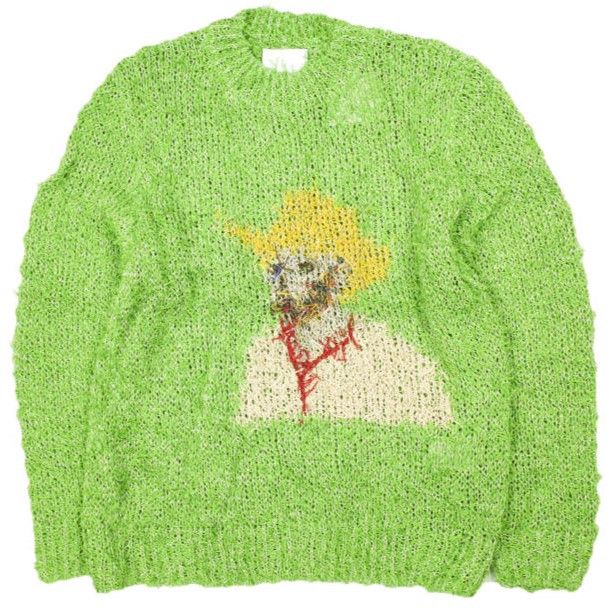 Other Other Kota Gushiken SUMMER VAN GOGH Cotton Knit Top Cotton Tops KGSS23-K05 DUTY FREE for USA Size ONE SIZE - 1 Thumbnail