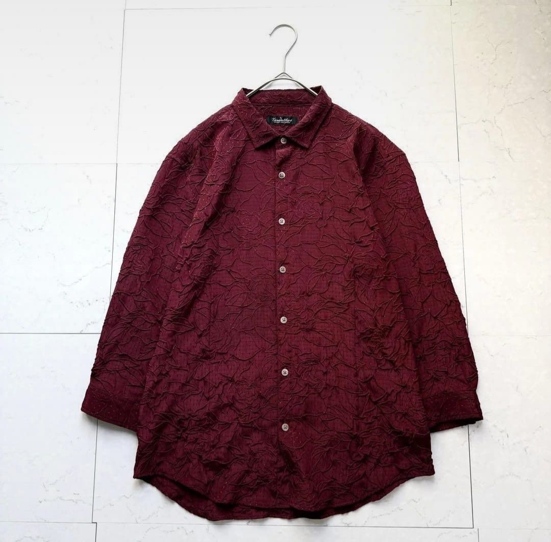 Tornado Mart camiseta floral bordada tornado mart Size US M / EU 48-50 / 2 - 1 Thumbnail