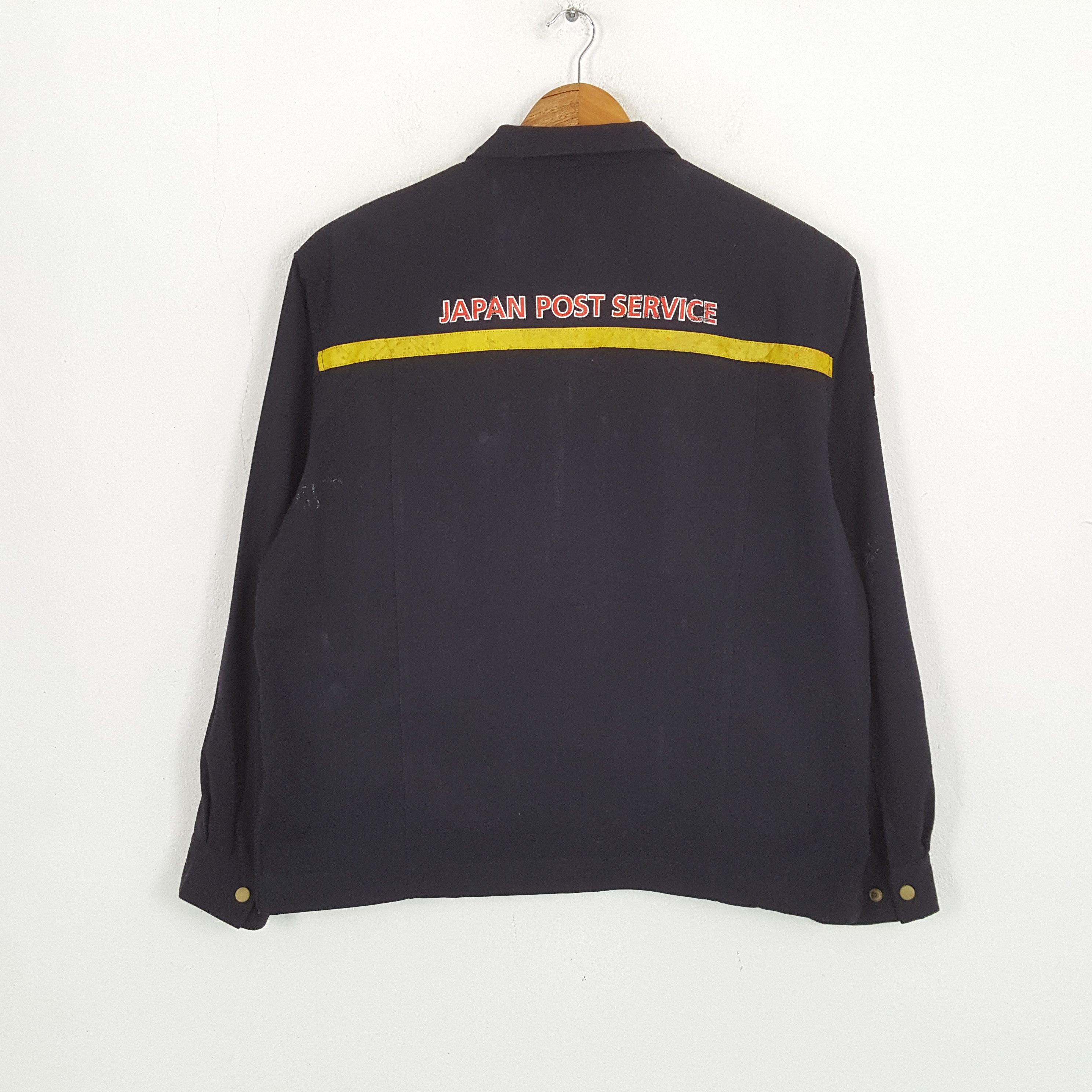 Japanese Brand × Vintage Vintage JAPAN POST SERVICE Japanese Uniform Working Jacket Size US XL / EU 56 / 4 - 1 Thumbnail
